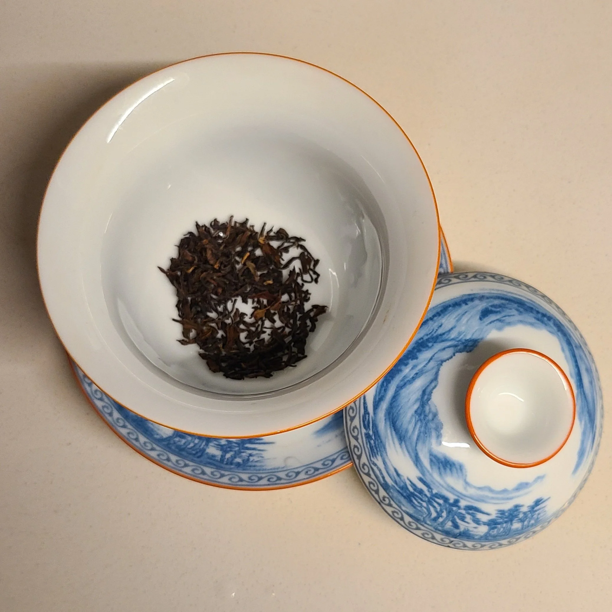 black Darjeeling - dry leaves