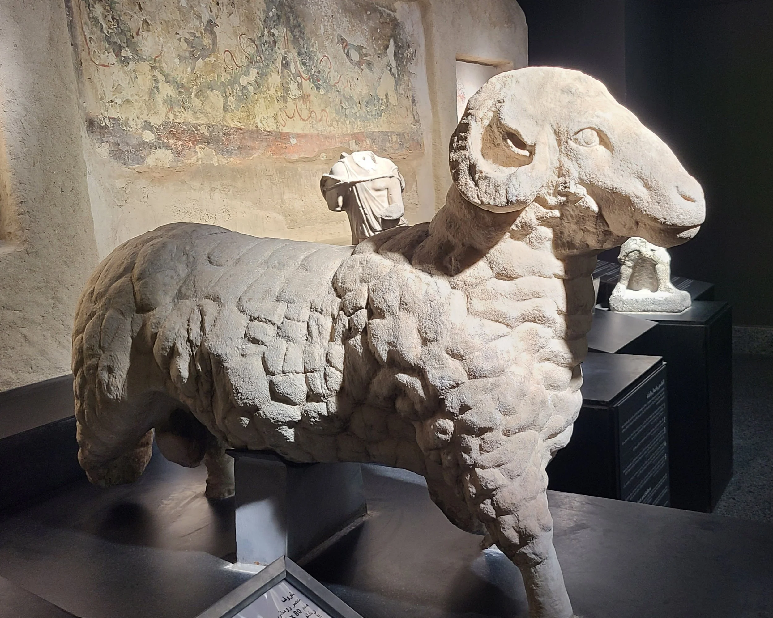 Marble ram - Roman period