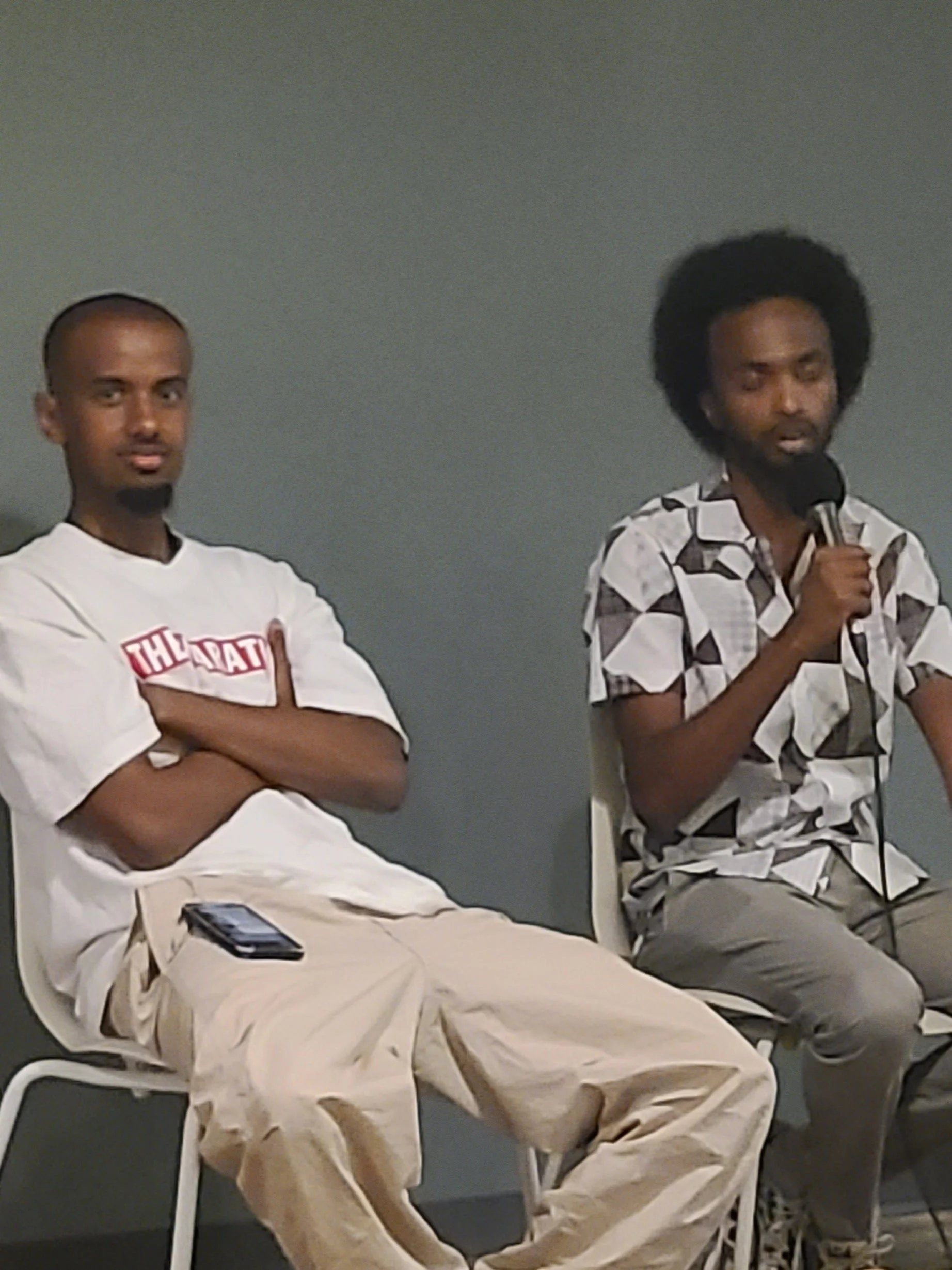 Caleb Yohannes of 1919 and Timeea Ahmed
