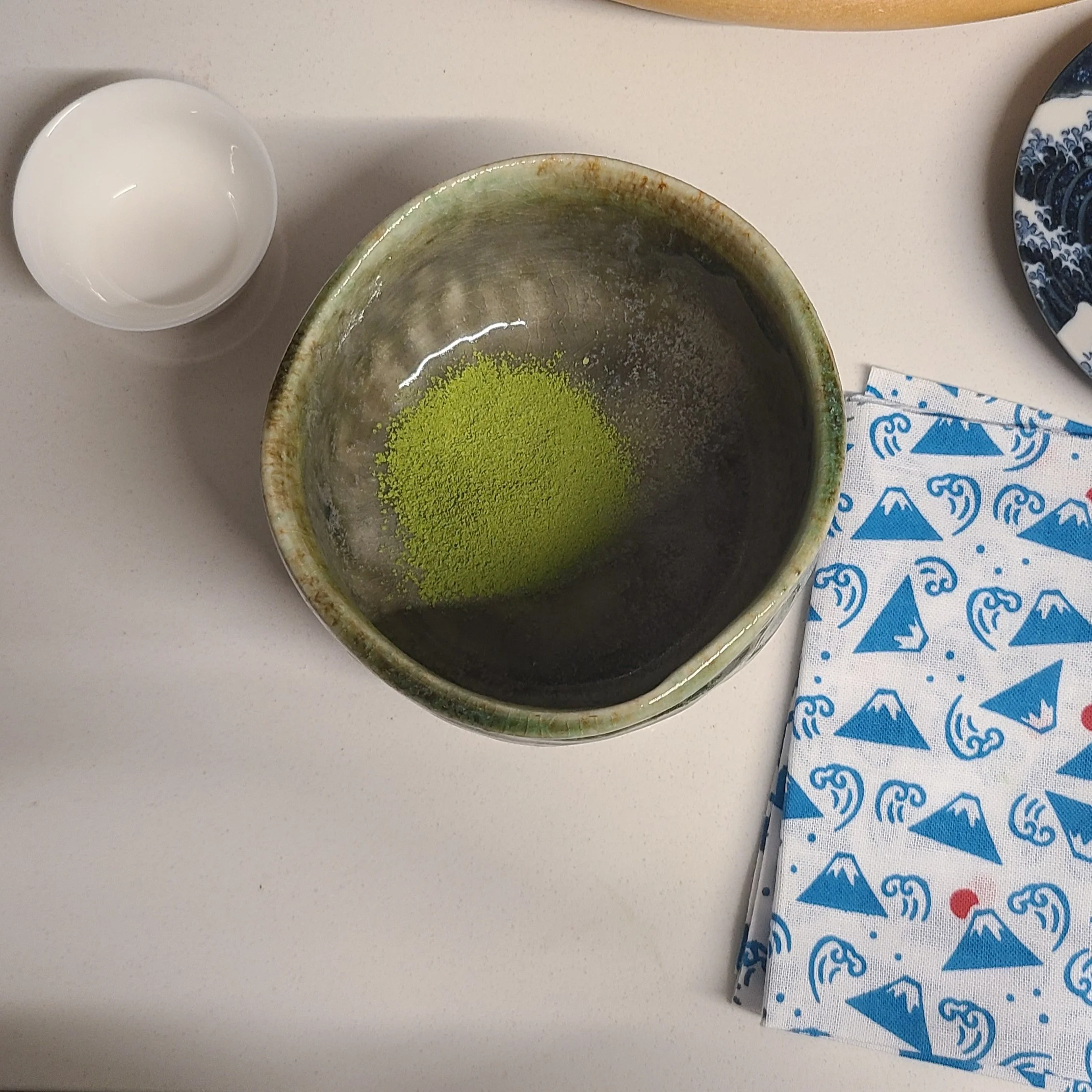 dry matcha (sieved)