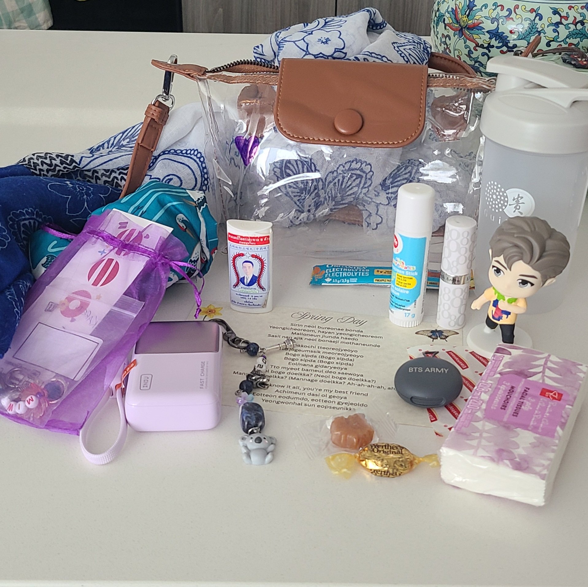 a variety of contents