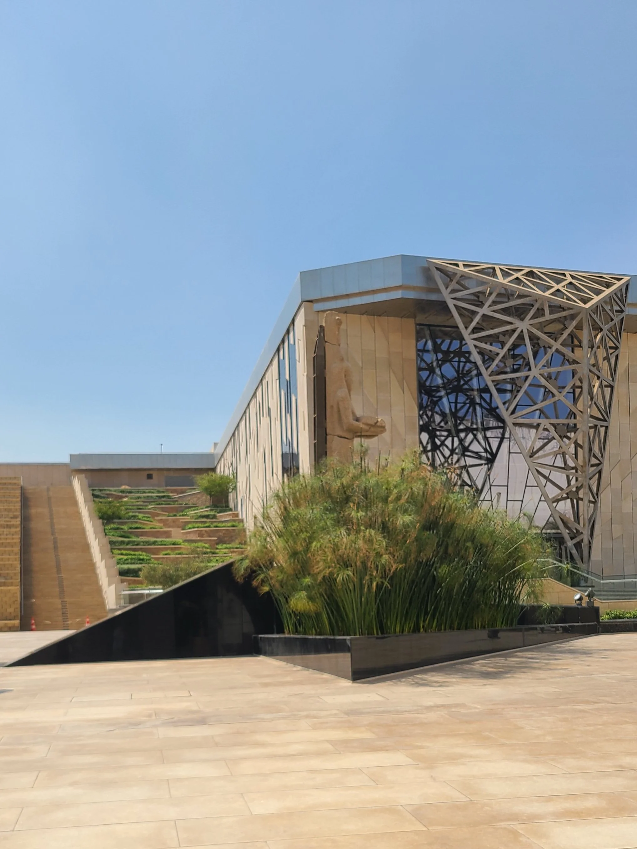 exterior of the Khufu Boat Gallery