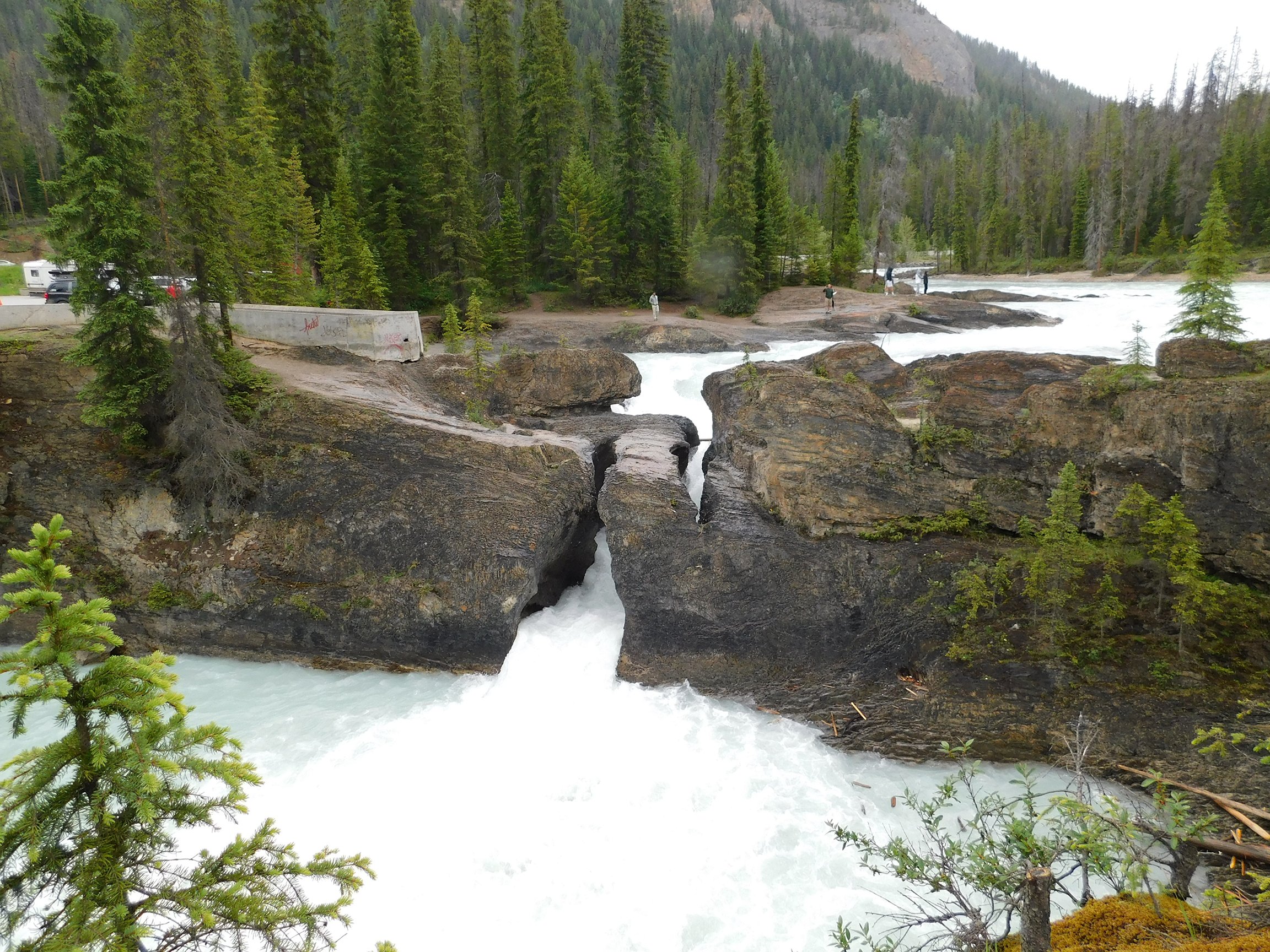 natural bridge - Yoho National Park, British Columbia (2019)
