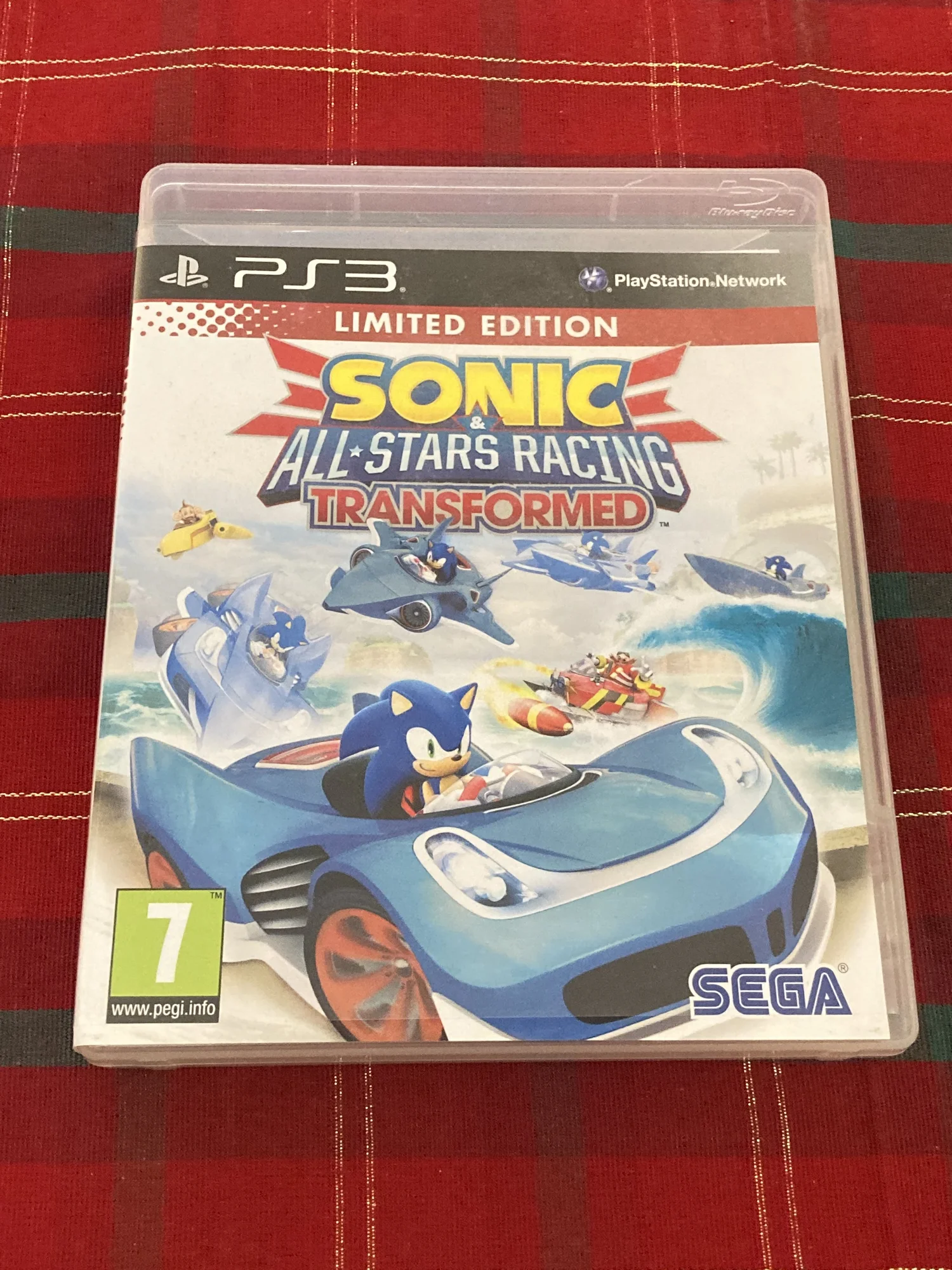 Sonic All Stars Racing Transformed Limited Edition Playstation