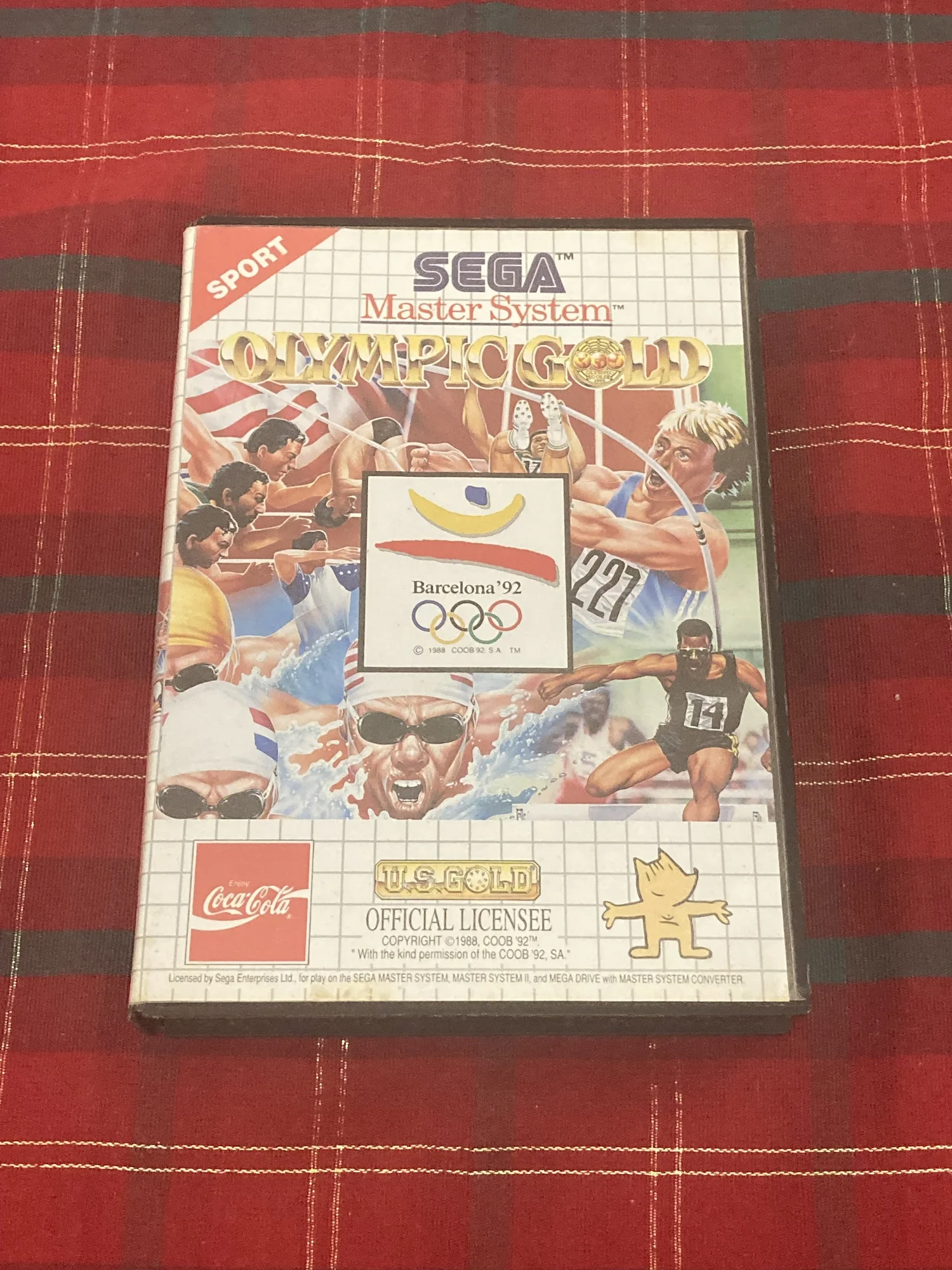 Fiche du jeu Olympic Gold - Barcelona '92 sur Sega Master System - Le Musee des Jeux Video