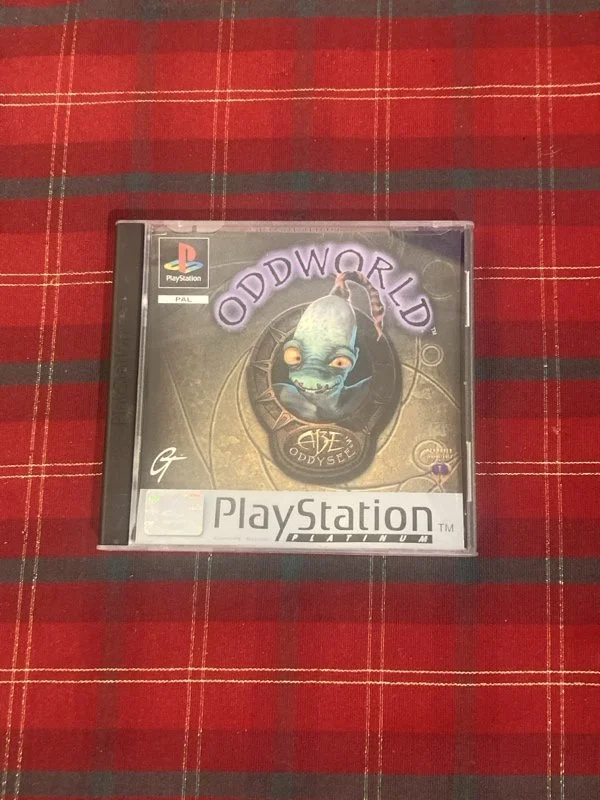 Oddworld: Abe's Oddysee Platinum - Playstation 1
