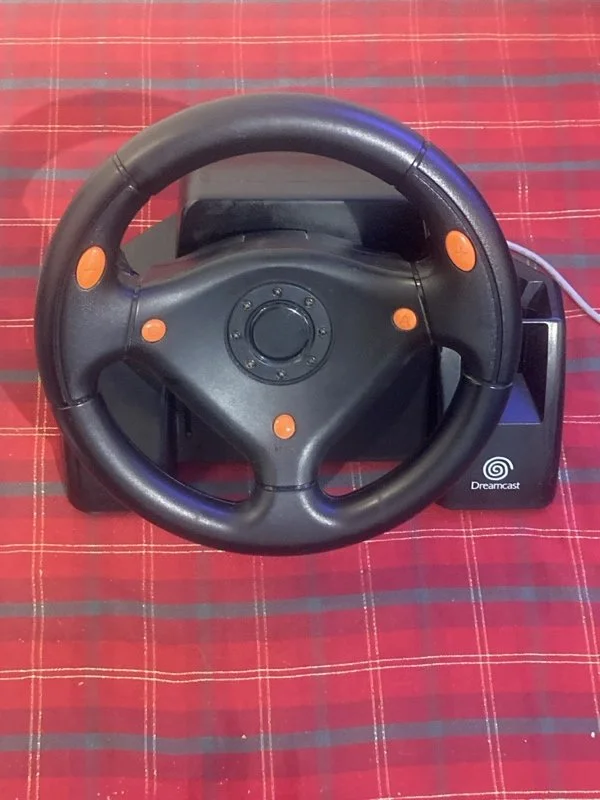 Dreamcast official Racing Wheel - Hardware