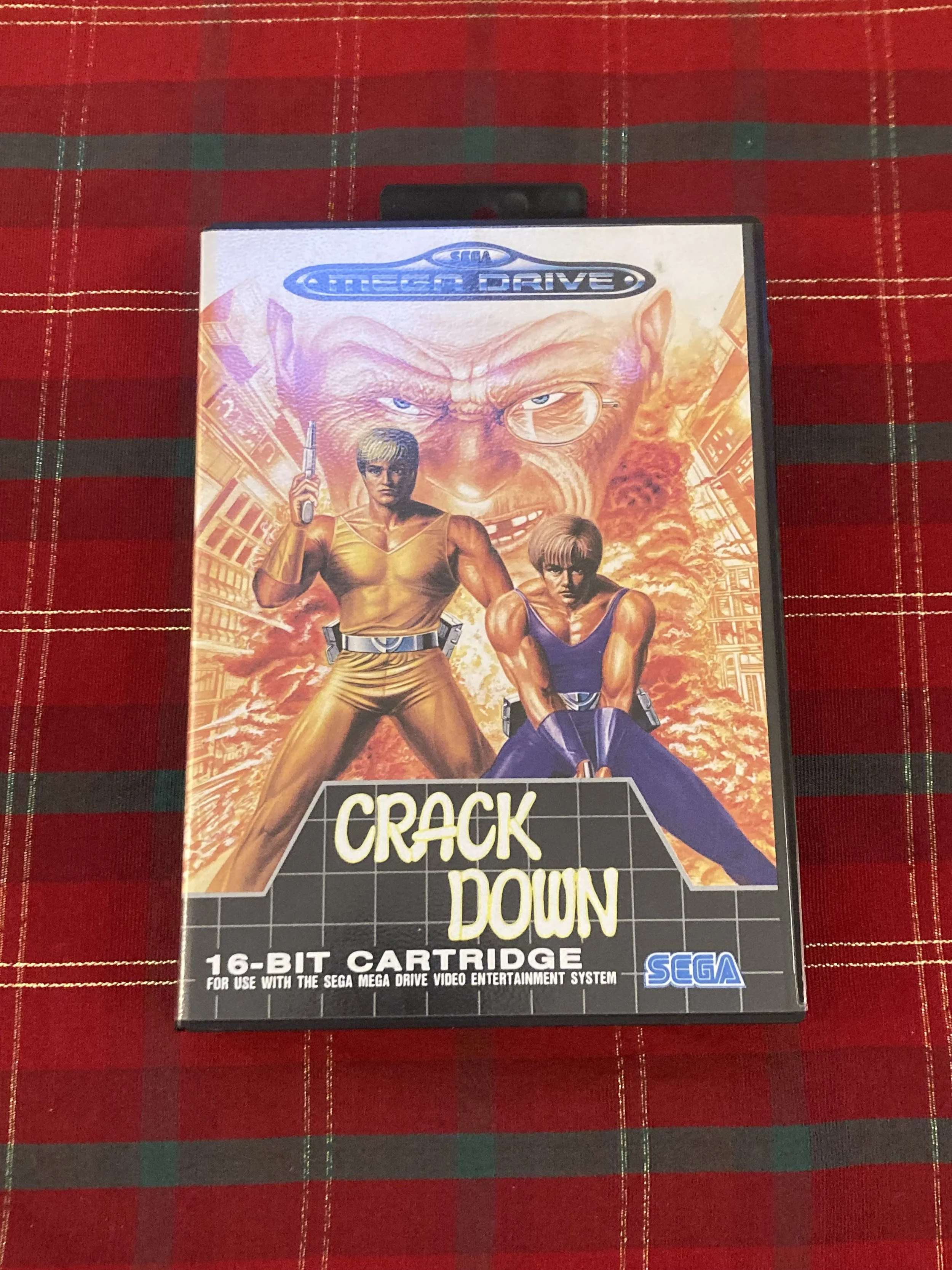 Crack Down - Mega Drive