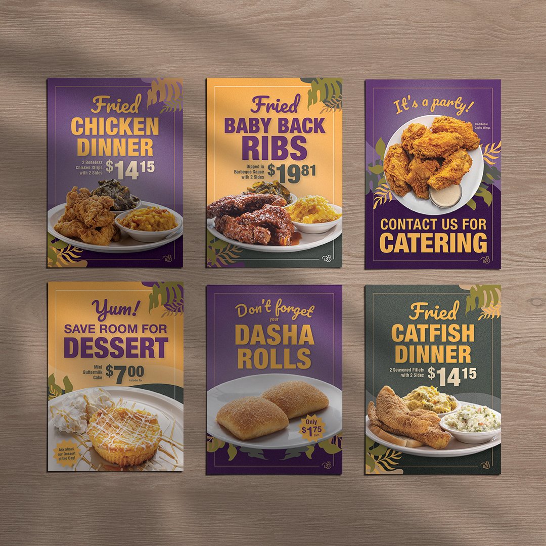 Brand visual identity, food photography, art direction, and messaging for a table tent promotion. Frosting Creative Co. can help your food and beverage brand reach its goals.