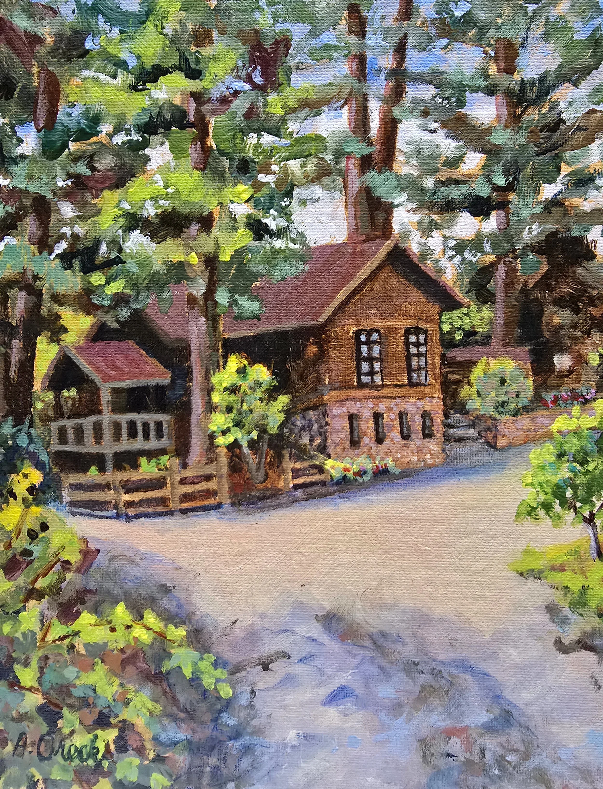 "Russian River Vineyards Tasting Room"  8in x 10in