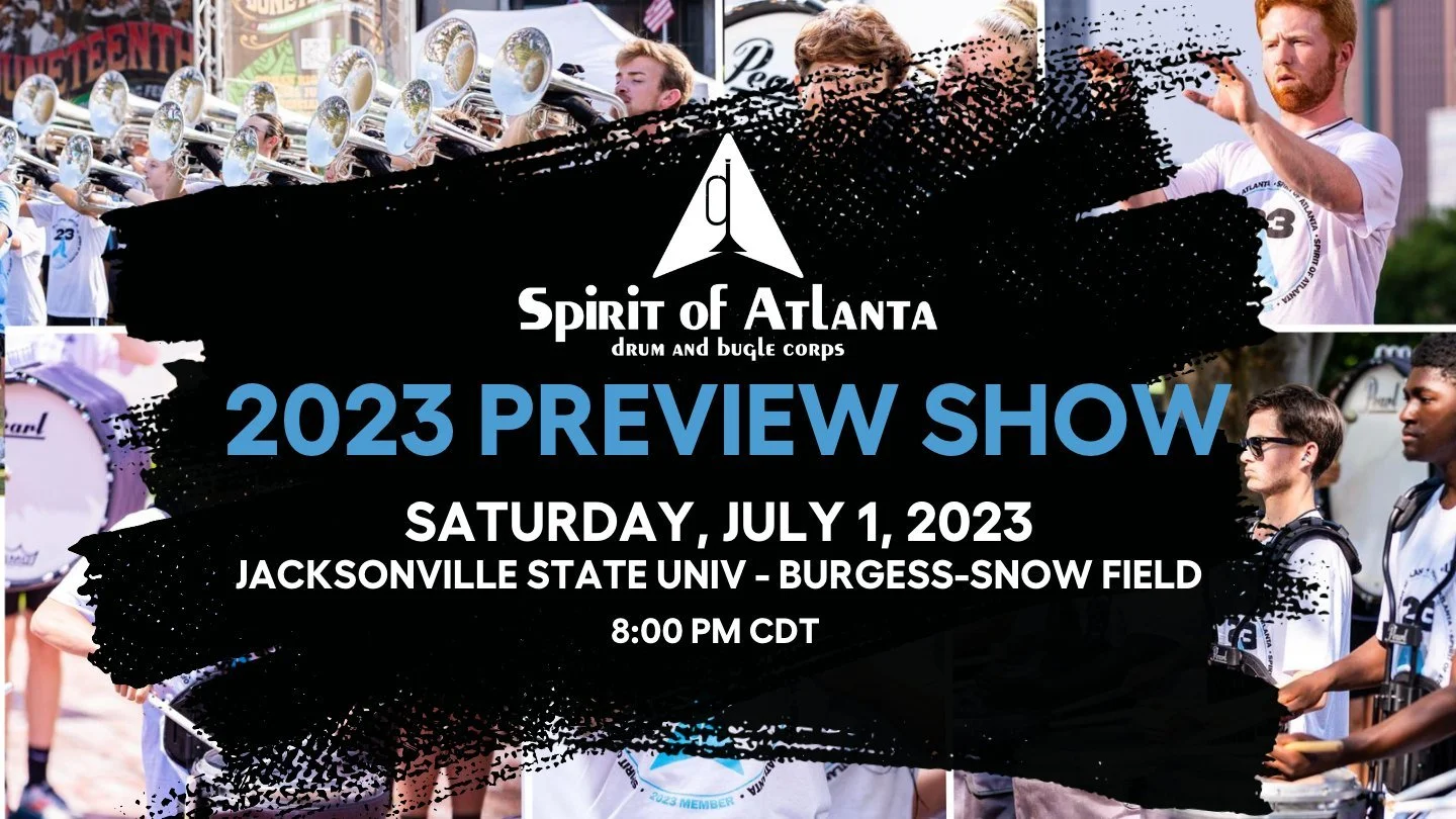 Spirit of Atlanta premieres 2023 program with community performance on July 1st at Jacksonville State University
