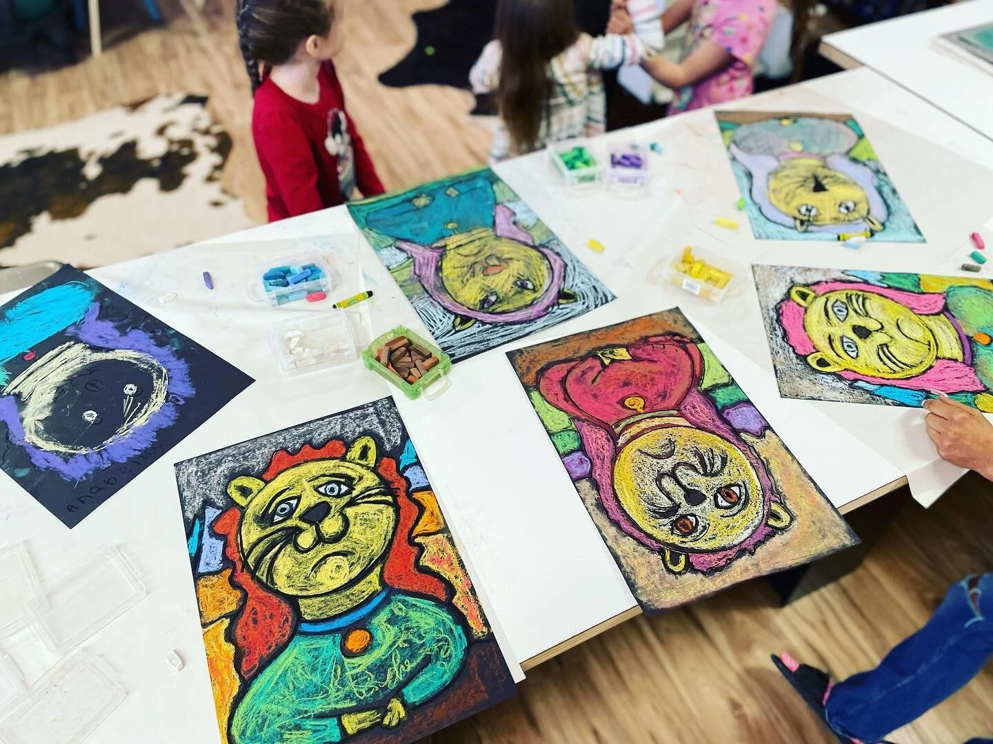 Oh Fernando Botero!  This was my favorite lesson to teach!  What amazing little students! #deepspacesparkle #arthistory #eagleriveralaska #anchoragealaska #homeschooling