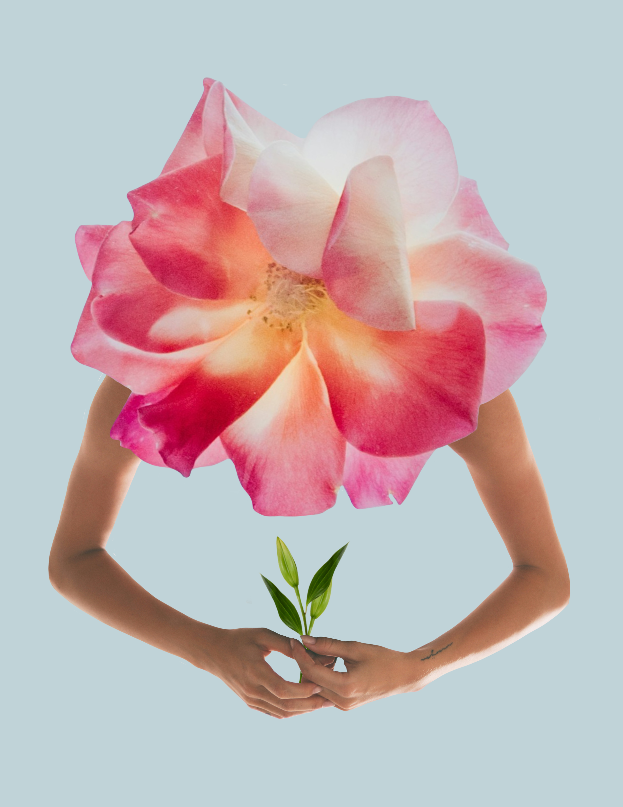 Femme fleur