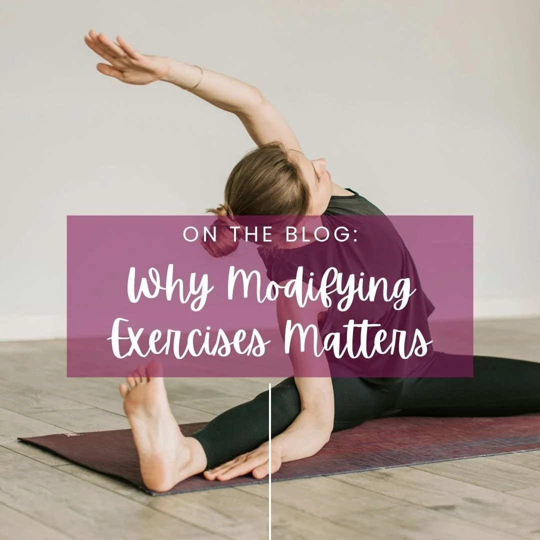 On the blog today: 

https://pilatesbynatalielv.com/blog-posts/why-modifying-exercises-matters-for-every-level