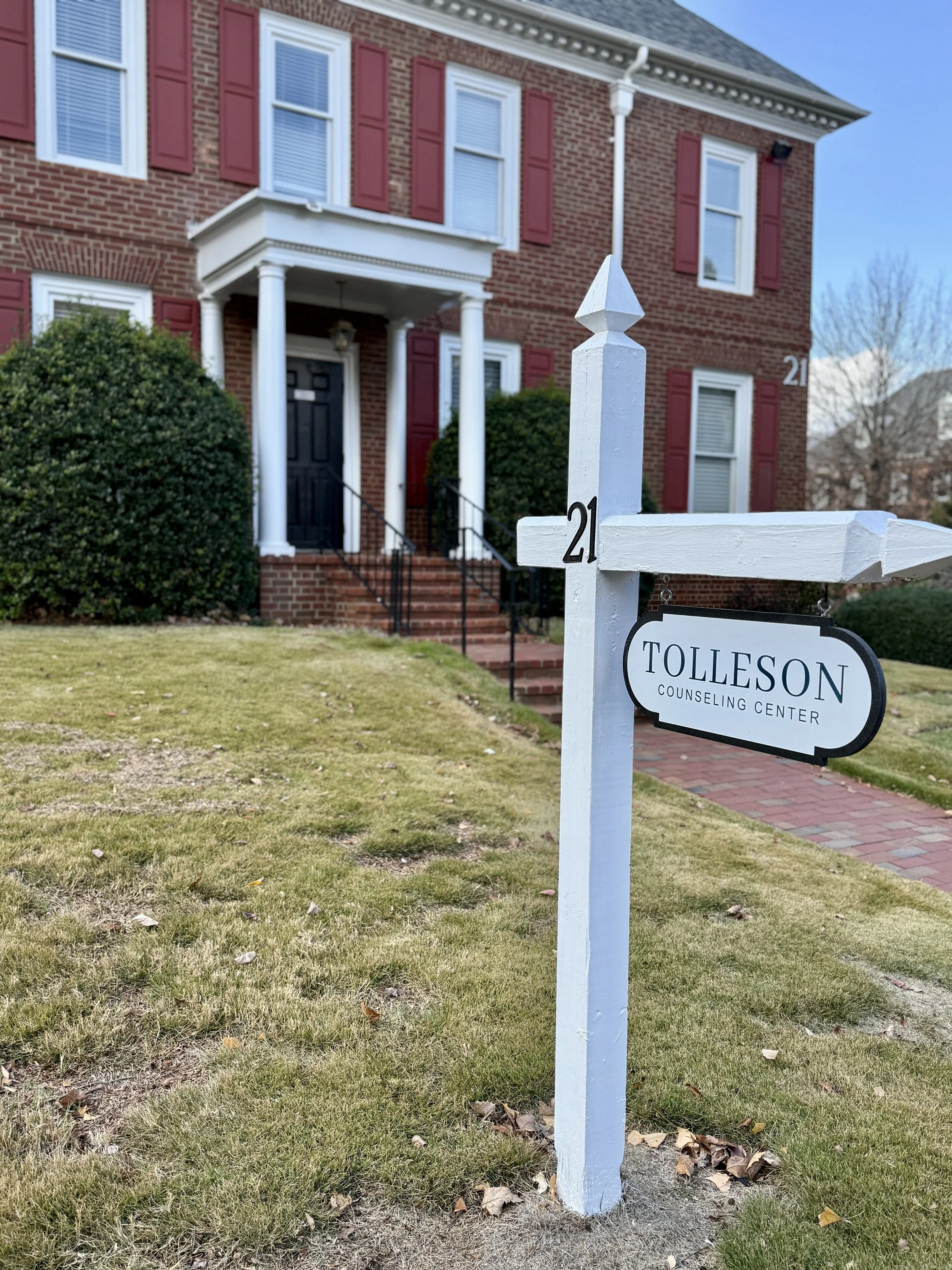 Tolleson Counseling Center in Governor's Ridge Office Park at 1640 Powers Ferry Rd, Building 21, Marietta, GA 30067