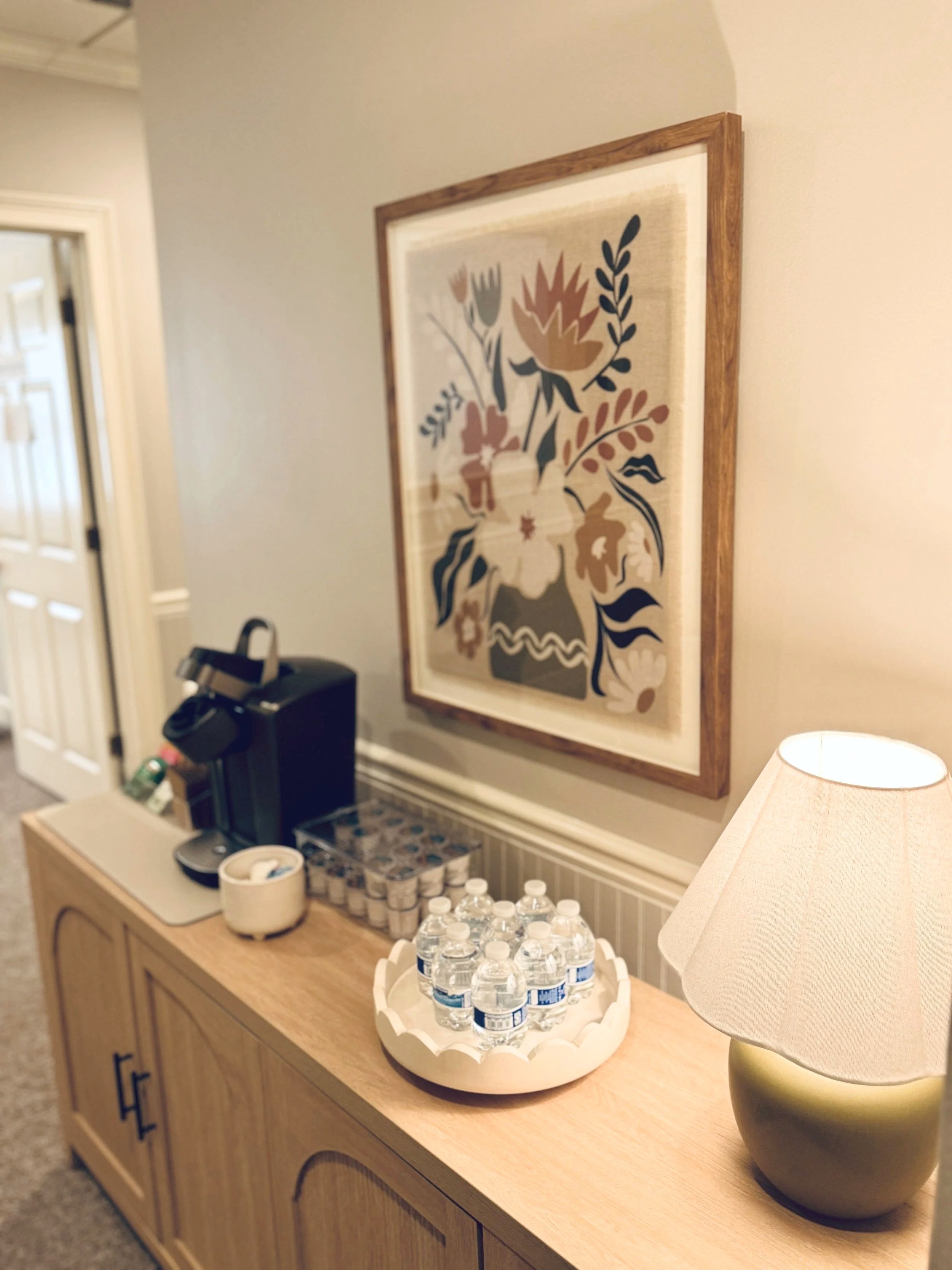 TCC Coffee bar for clients