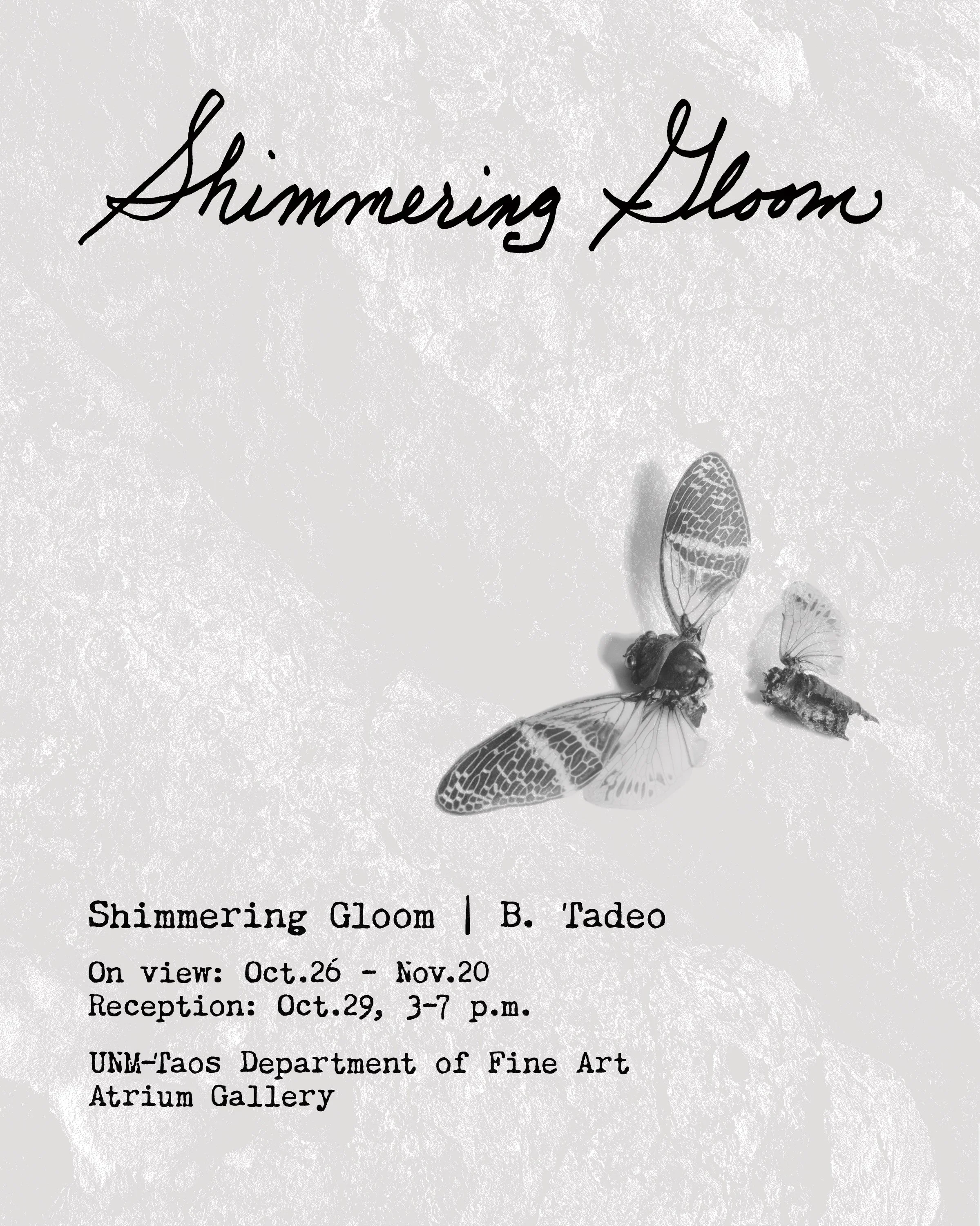 Shimmering Gloom - A Solo Exhibition by B. Tadeo