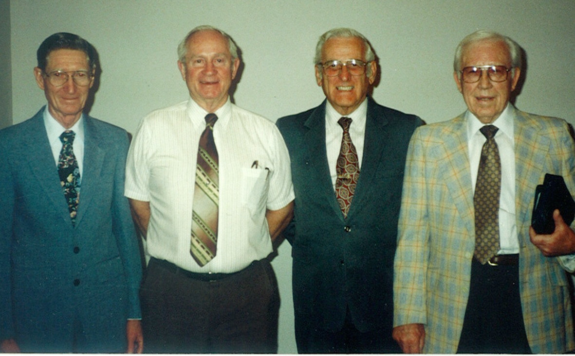 Deacons: Lowell, Pete, Phil and Les