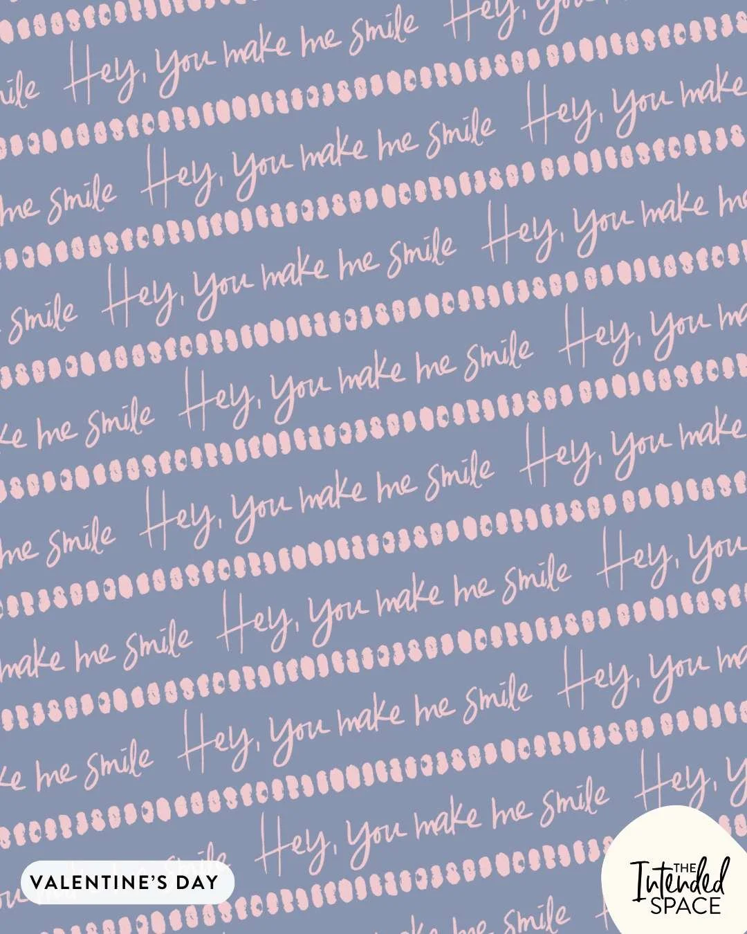 Are you looking for seamless repeat patterns to celebrate everyday love?⁣
⁣
I can already picture these patterns on wrapping paper, gift boxes, tissue paper, greeting cards, and more! The &ldquo;You Make Me Smile&rdquo; pattern is an adorable way to 