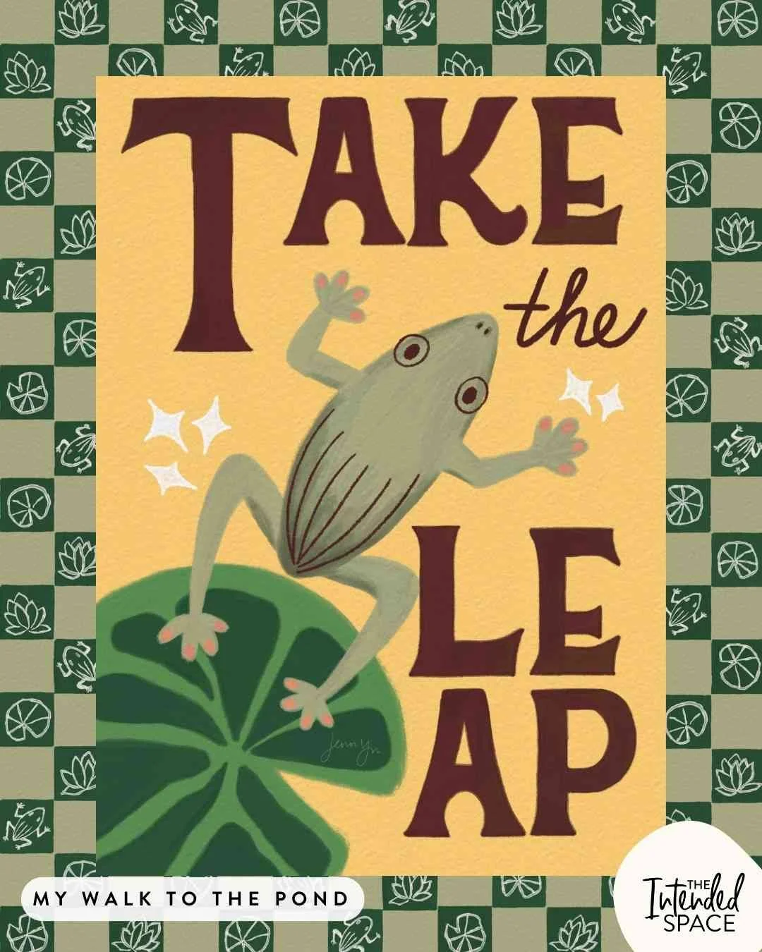 In this print, I'm playing and exploring with hand lettering! I'm very inspired by a few interesting font types that I came across when I last went to Disneyland with my kids and I decided to play with them in this piece. In fact, I actually finished