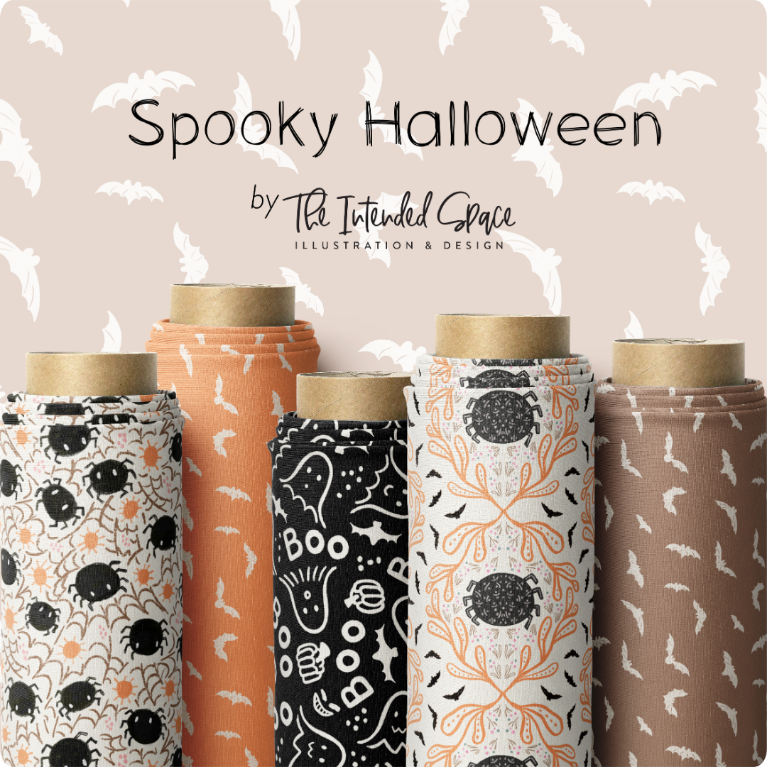 Halloween Repeat Pattern Design Collection available for licensing