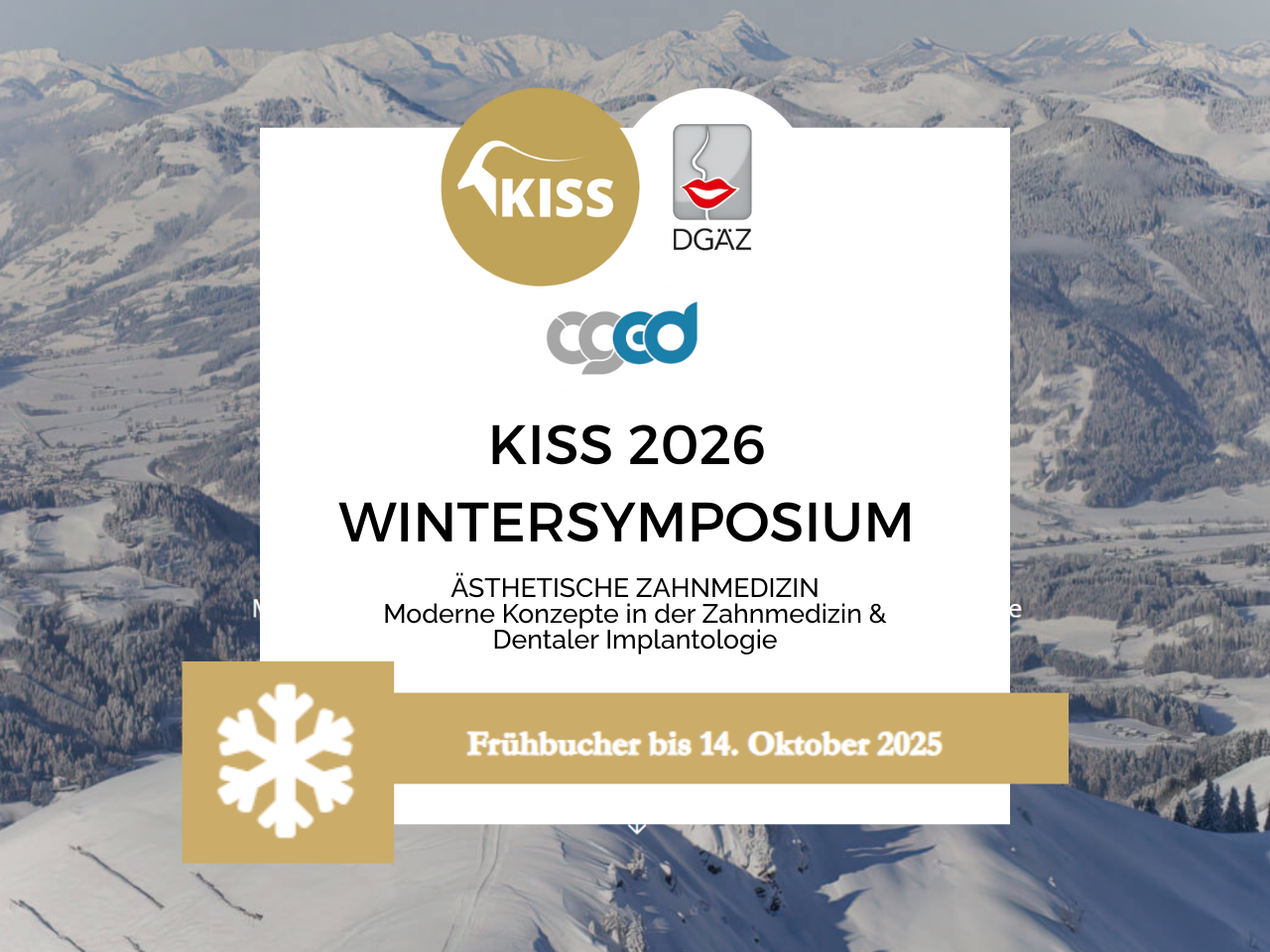 KISS 2026 - Wintersymposium DGÄZ