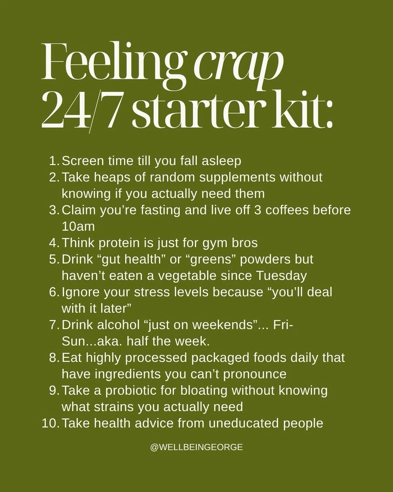 If you ticked a few of these boxes… don’t panic 😅
We’ve all been there — running on caffeine, skipping meals, googling symptoms at 2am, and wondering why we feel like a potato with anxiety.
The truth is, your body isn&rsquo