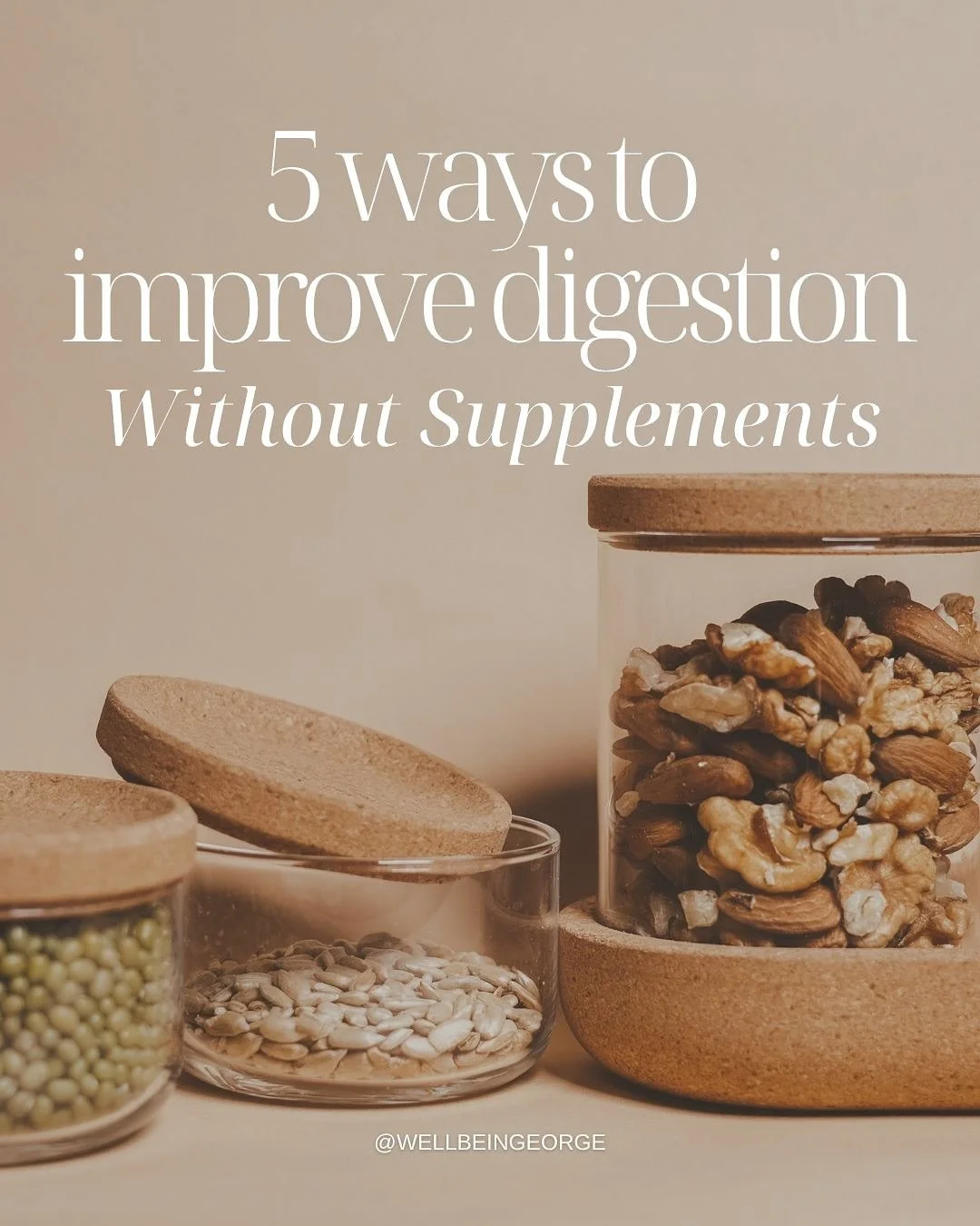 SAVE THIS POST! If your digestion has been feeling&hellip; chaotic 😂 this is your reminder that the basics matter way more than supplements ever will.
Slow down. Breathe. Chew. Walk. Sip. Choose foods your gut actually likes.

Most people don&rsquo;