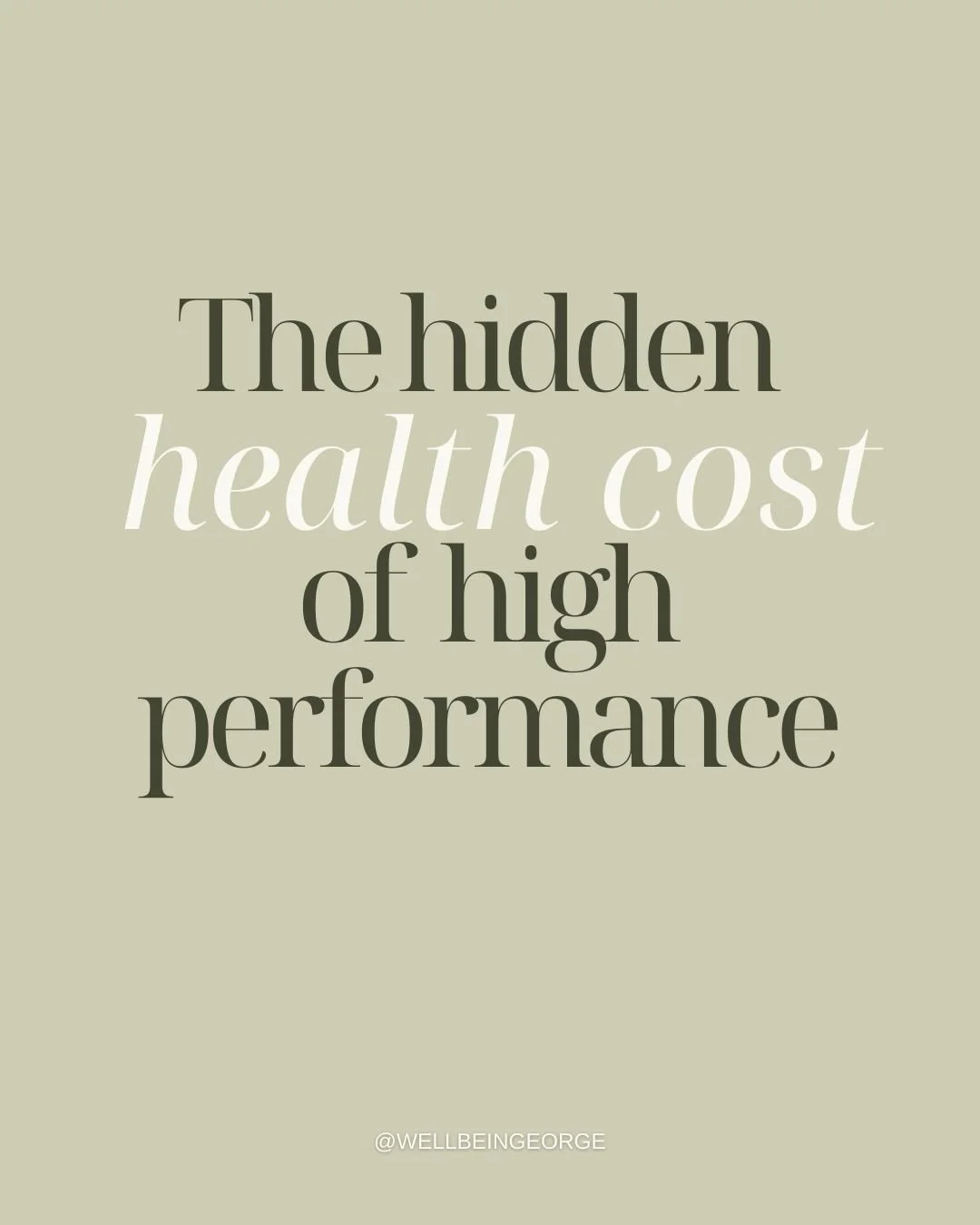 High-functioning burnout is still burnout&hellip;it just often doesnt look like falling apart.

Sometimes it looks like leading meetings, making decisions, growing the business and holding everything together, while privately running on poor sleep, c