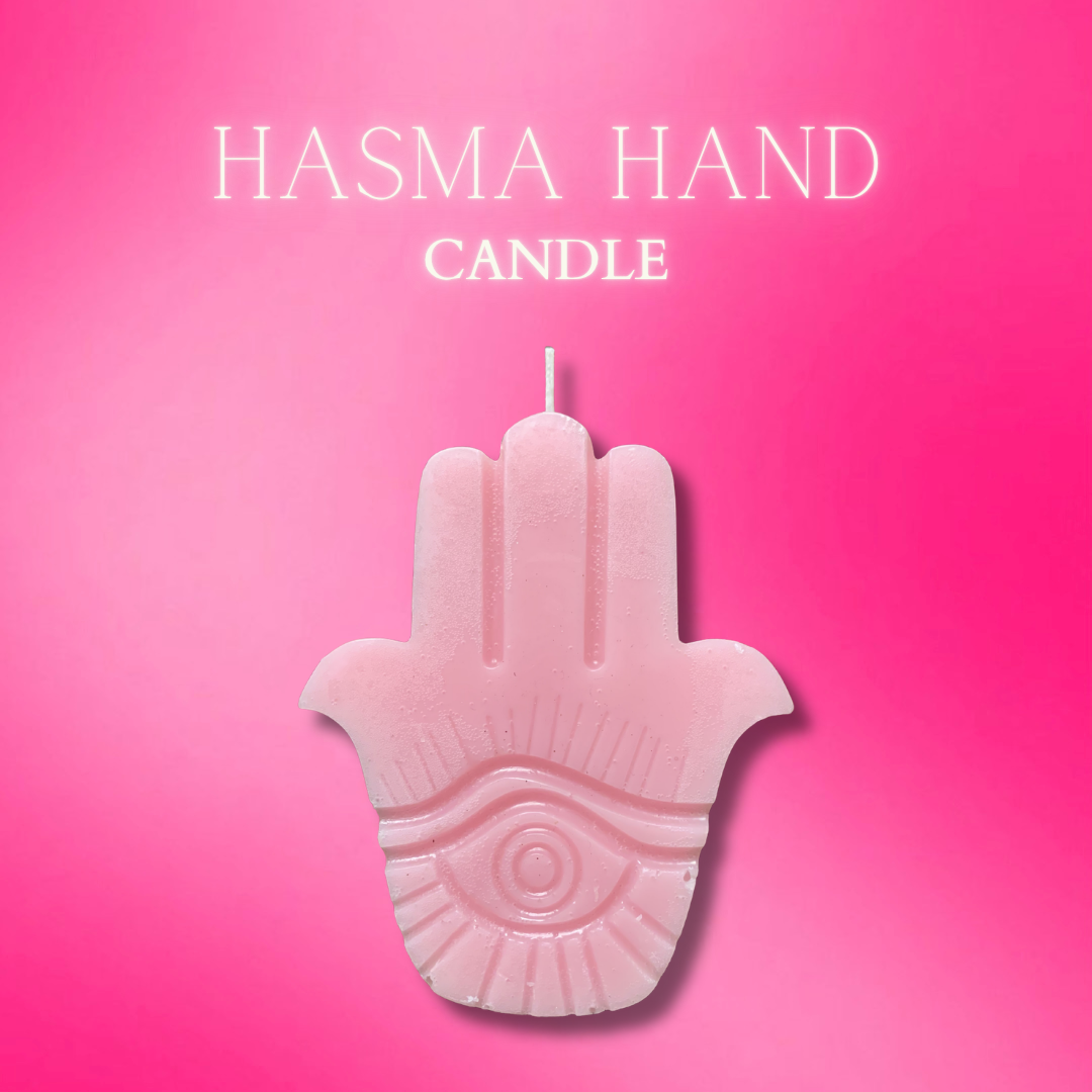 Hasma Hand Candle (Pink)