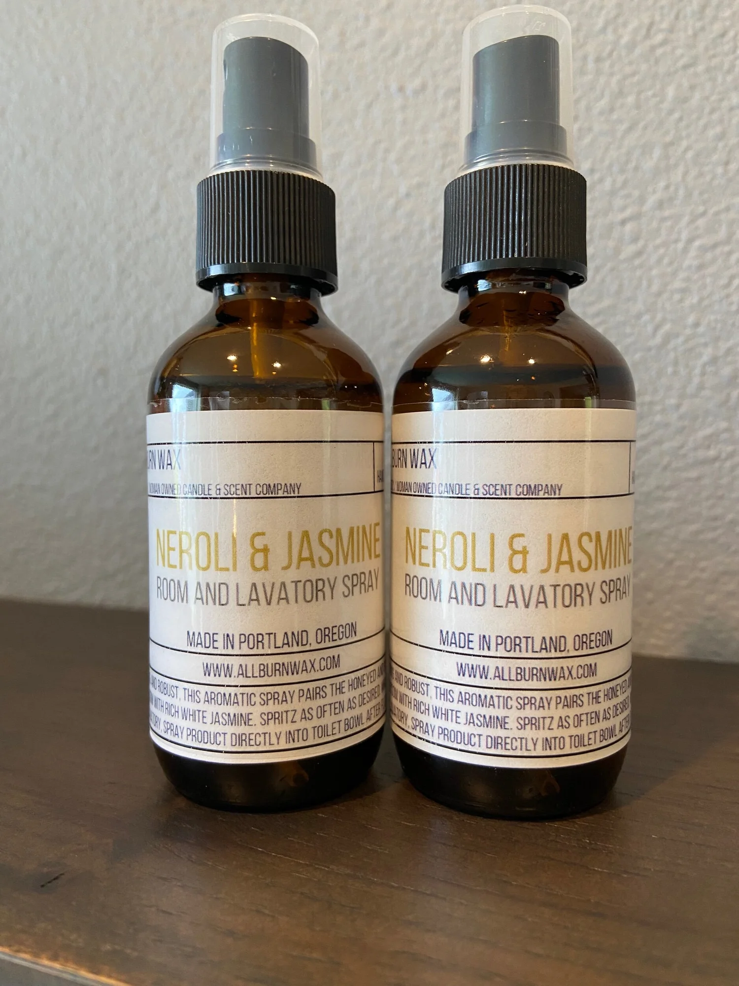 Neroli & Jasmine 2oz Room & Lavatory Spray