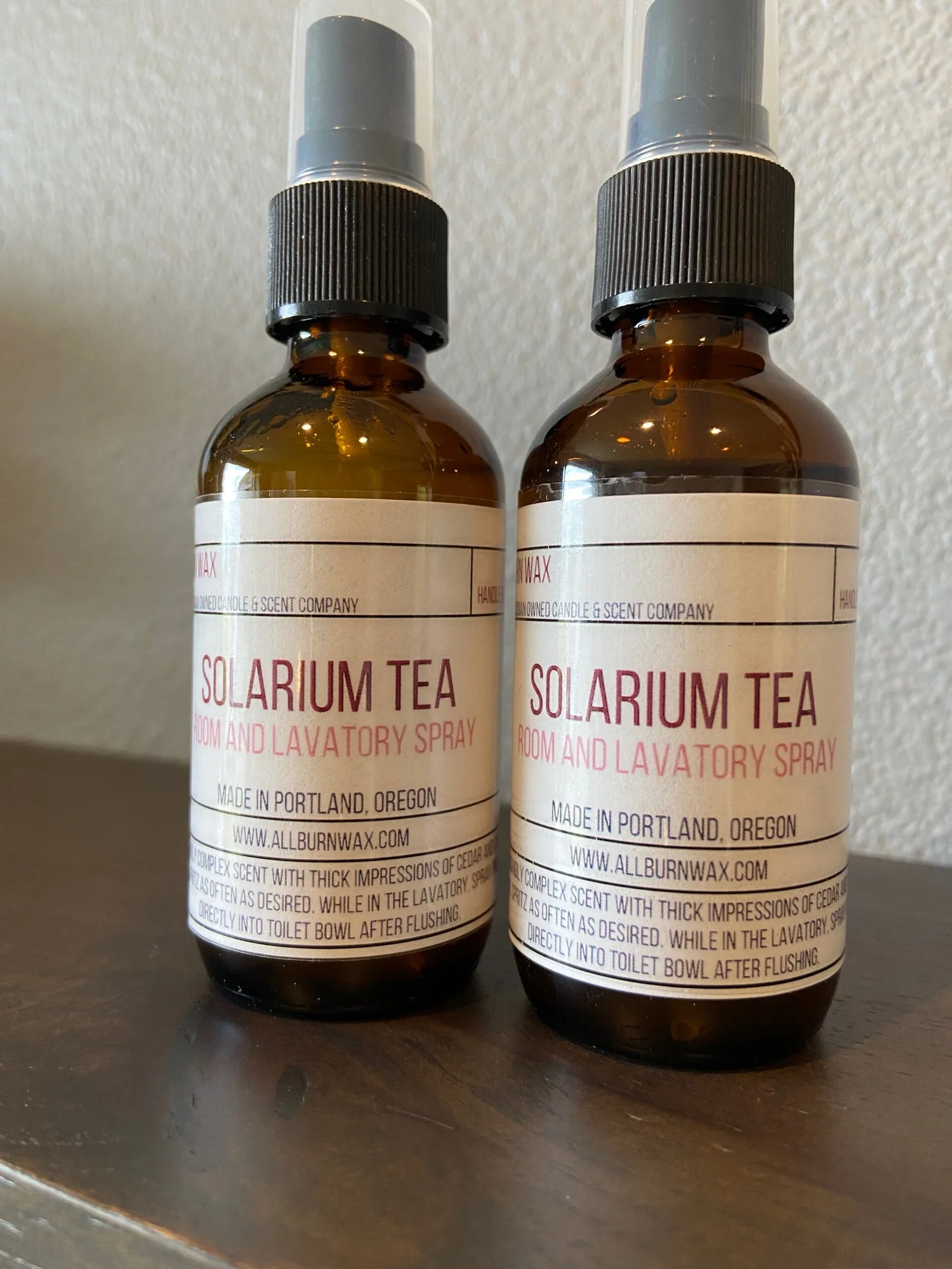 Solarium Tea 2oz Room & Lavatory Spray