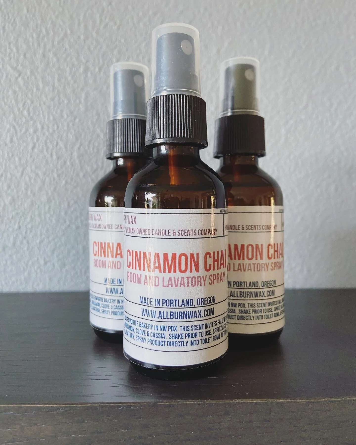 Cinnamon Chai 2oz Room & Lavatory Spray