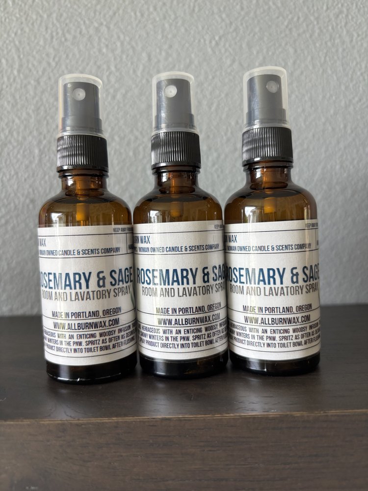 Rosemary & Sage 2oz Room & Lavatory Spray