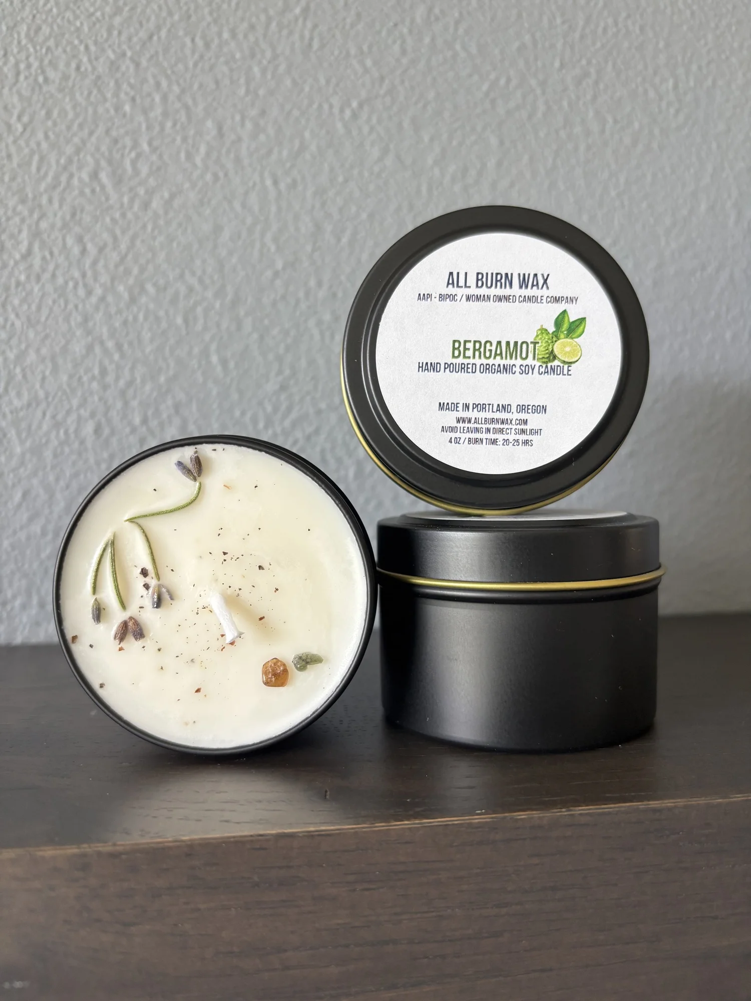 Bergamot 4oz Tin