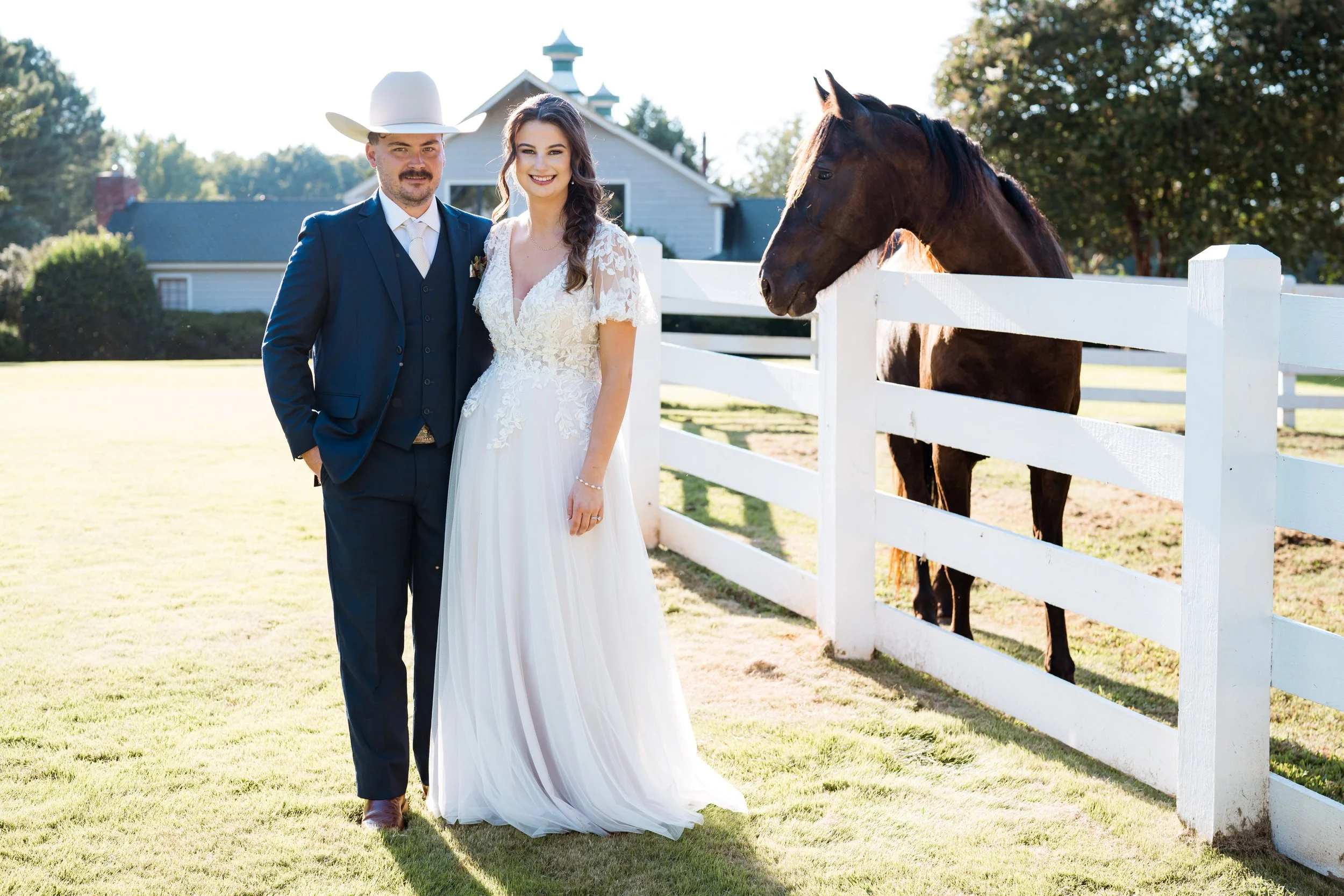 Victoria + Nick - Historic Wakefield Barn Wedding Preview - Wake Forest NC