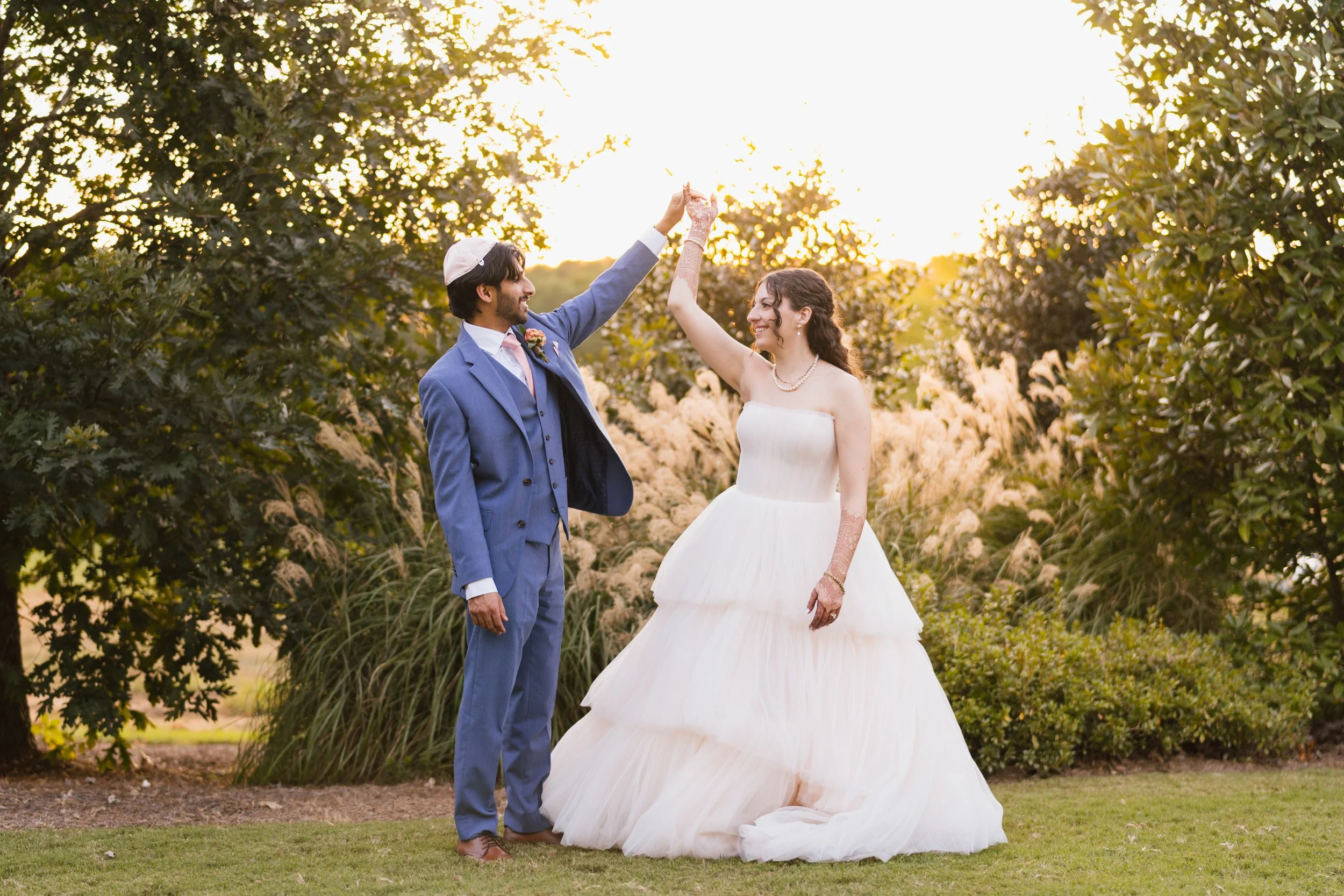 Julia + Liron - Pavilion at Carriage Farms Wedding Preview - Raleigh NC