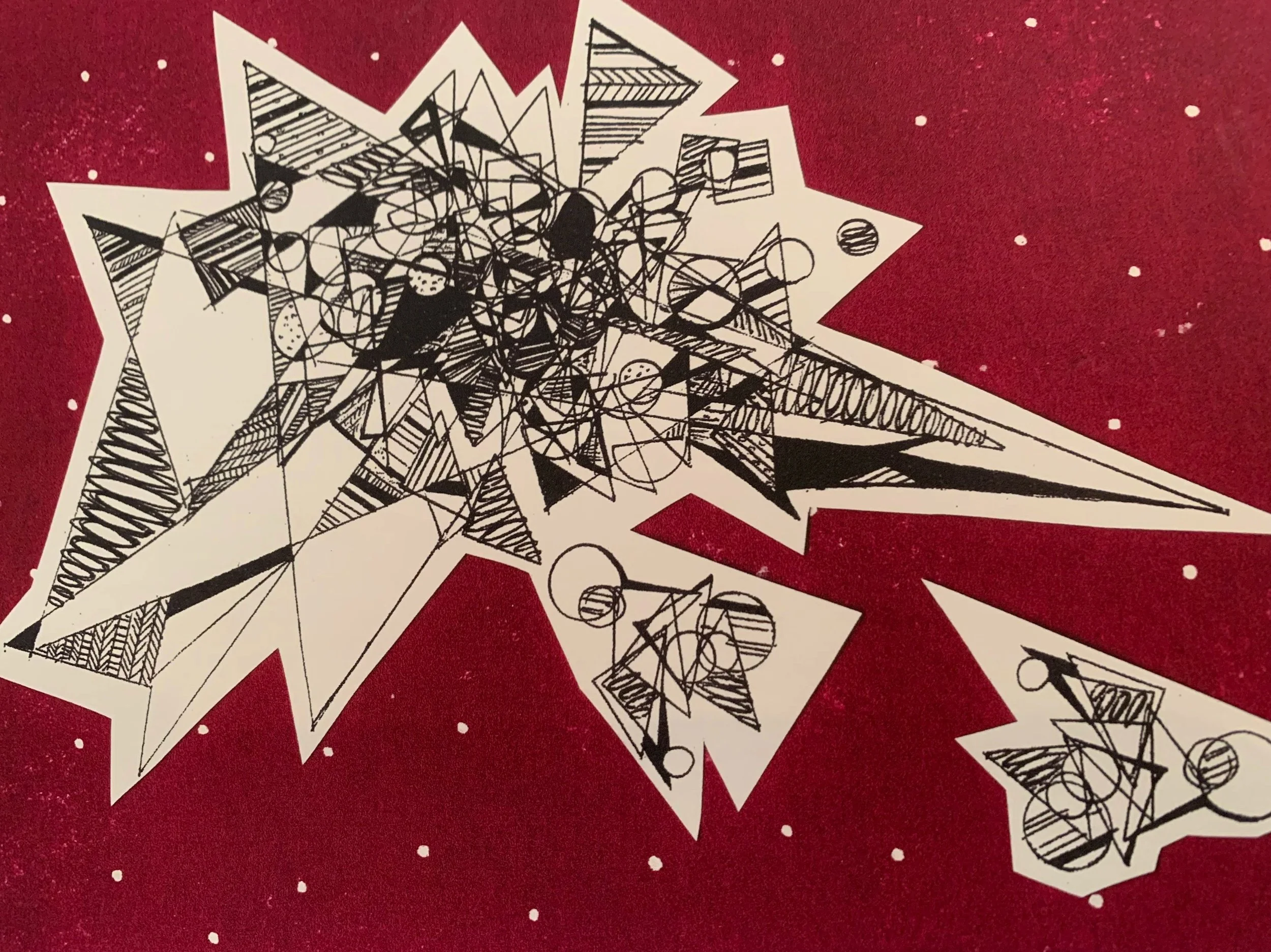 Follow - Pen & Ink