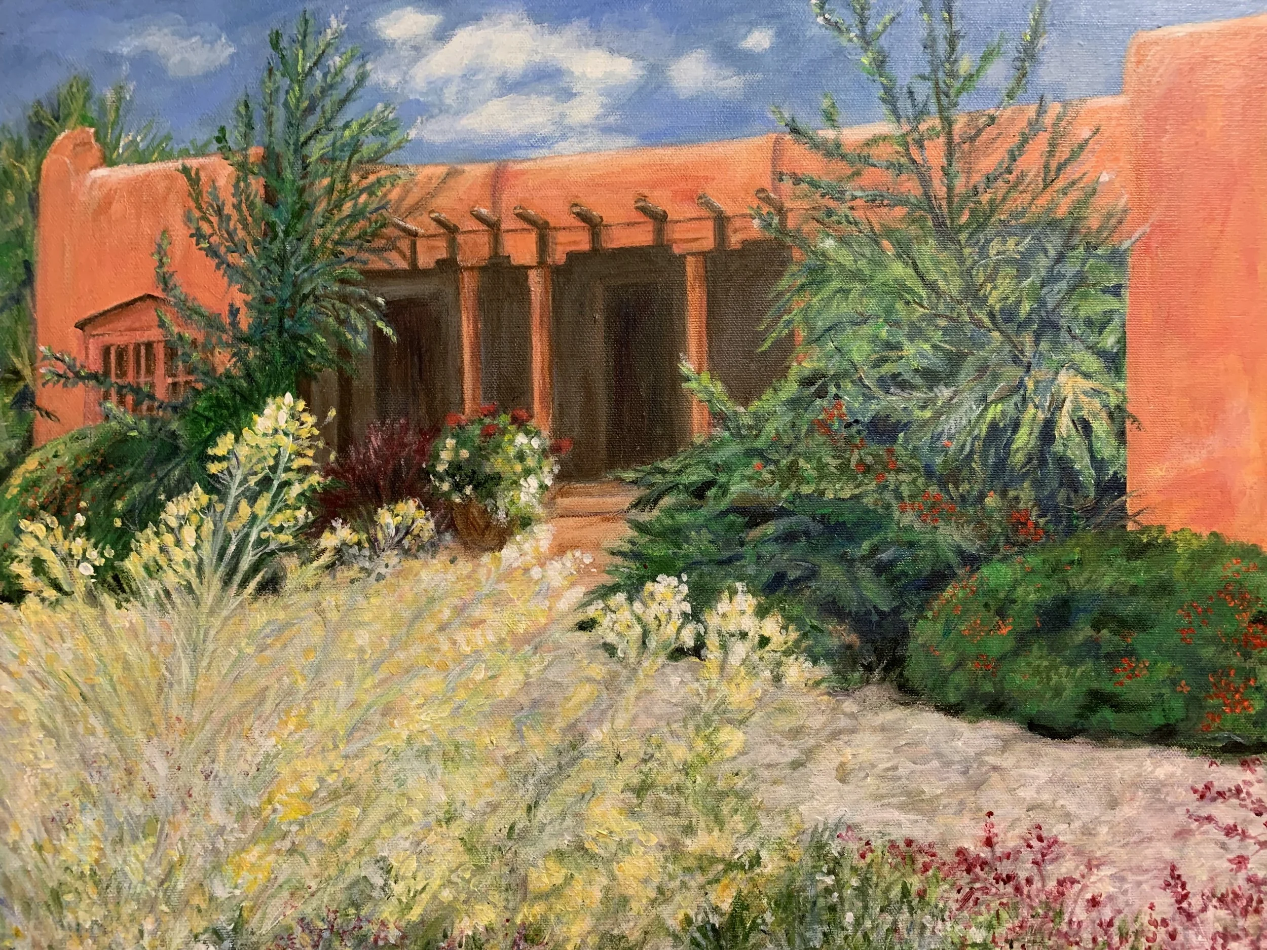 Santa Fe - 16 x 20, Acrylic on Canvas