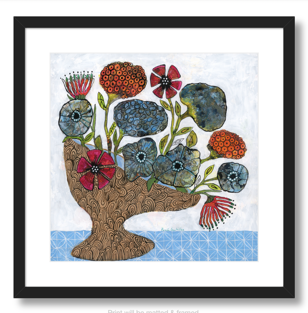 Gillian's Flowers (square)