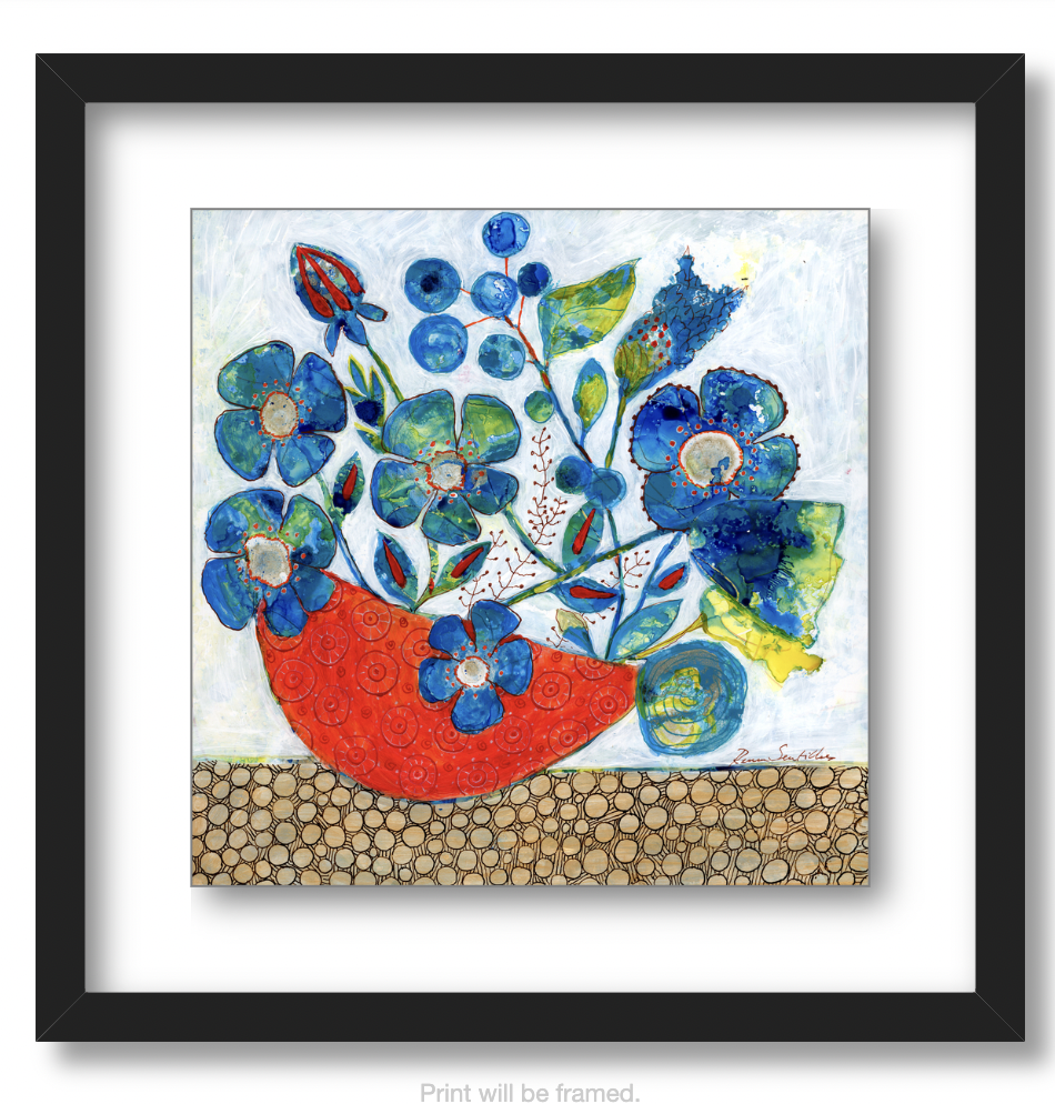 Katie's Flowers  (square)