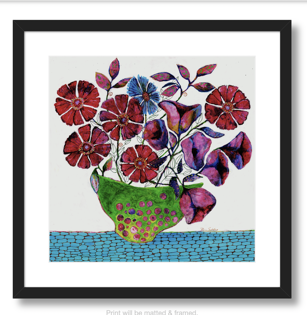 Neighborhood Flowers (square)