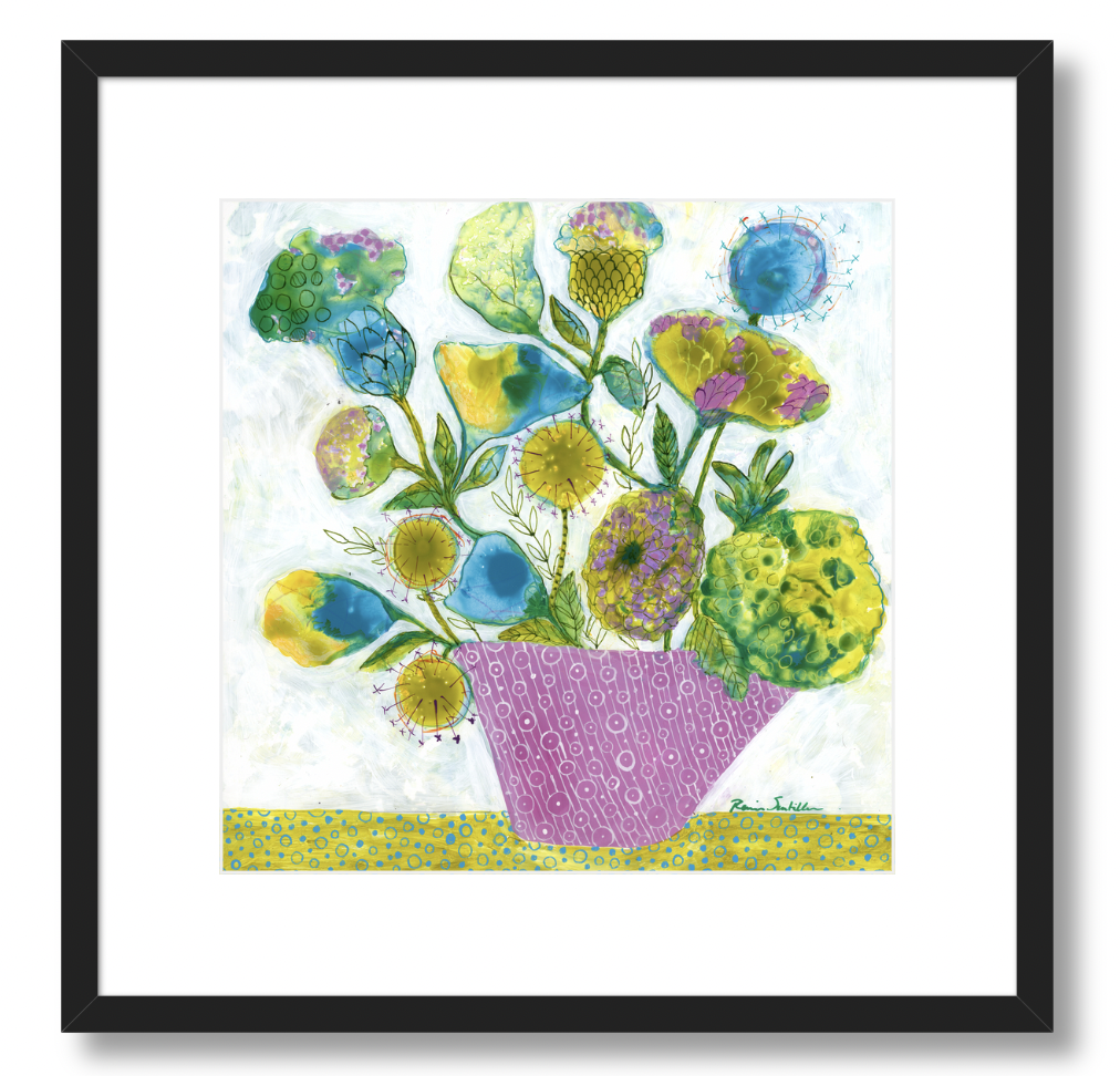 Purple and Green (square)