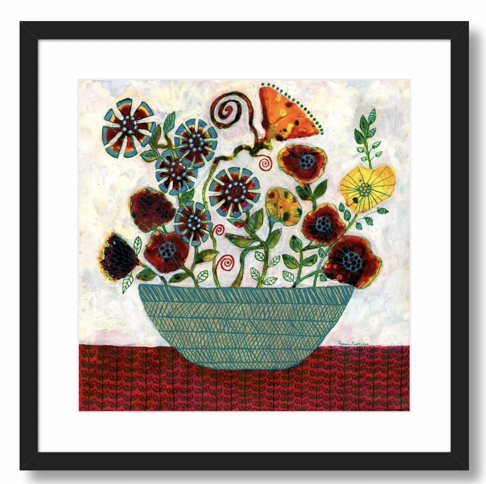 Vanessa's Flowers (square)