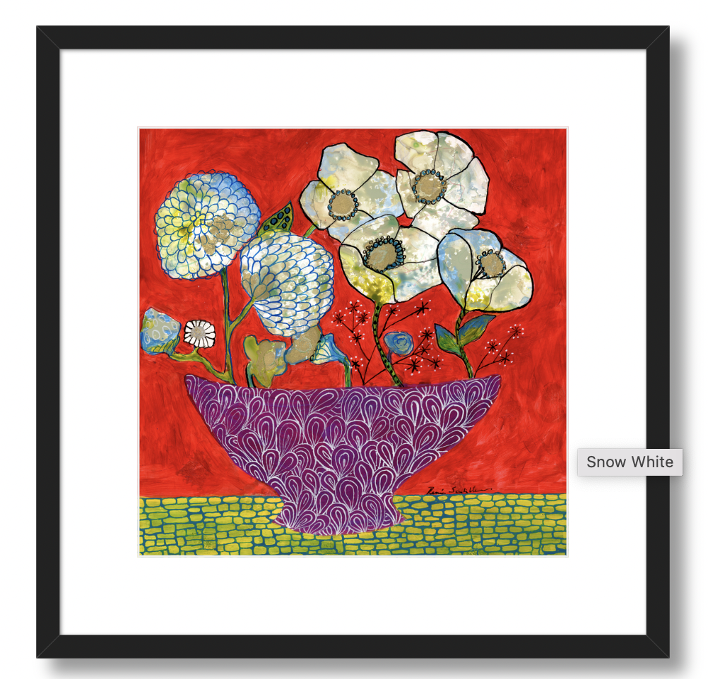 Vibrant Red (square)