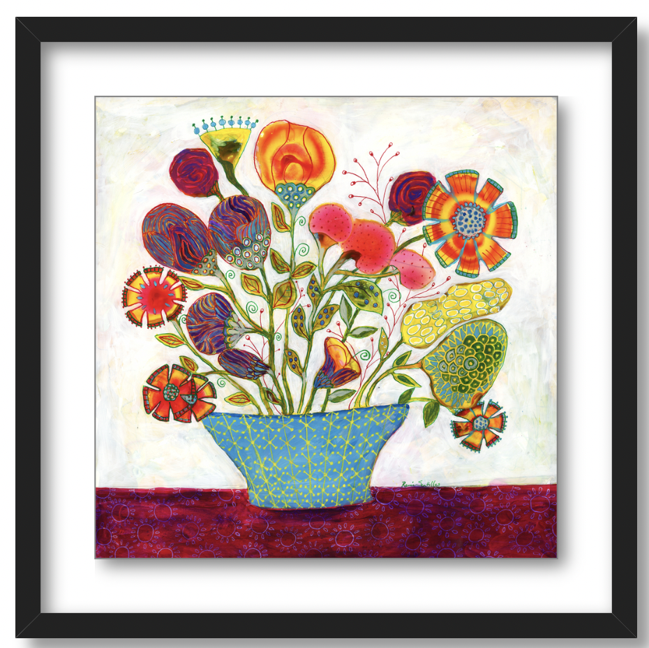 Many Colored Blooms (square)