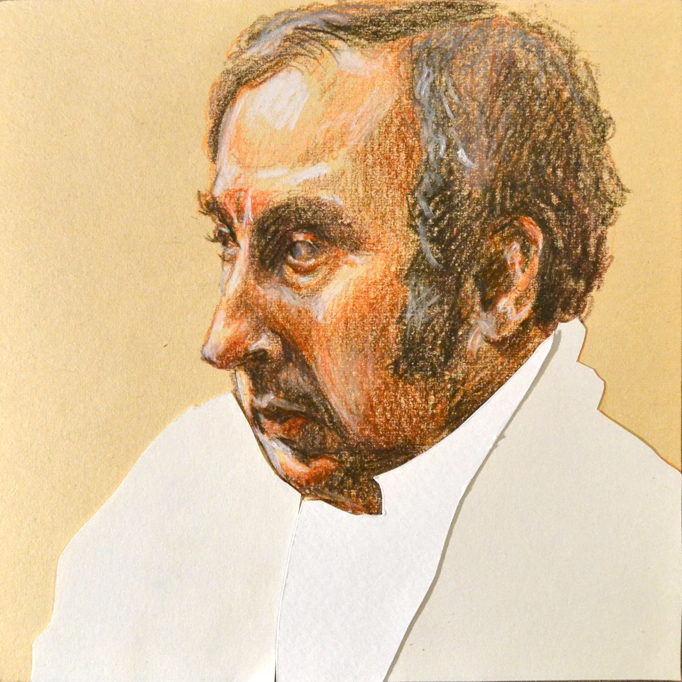 "I am quite well again. I cannot imagine how I came to be so weak"

12x12 cm

lápis de cor e cartolina sobre papel