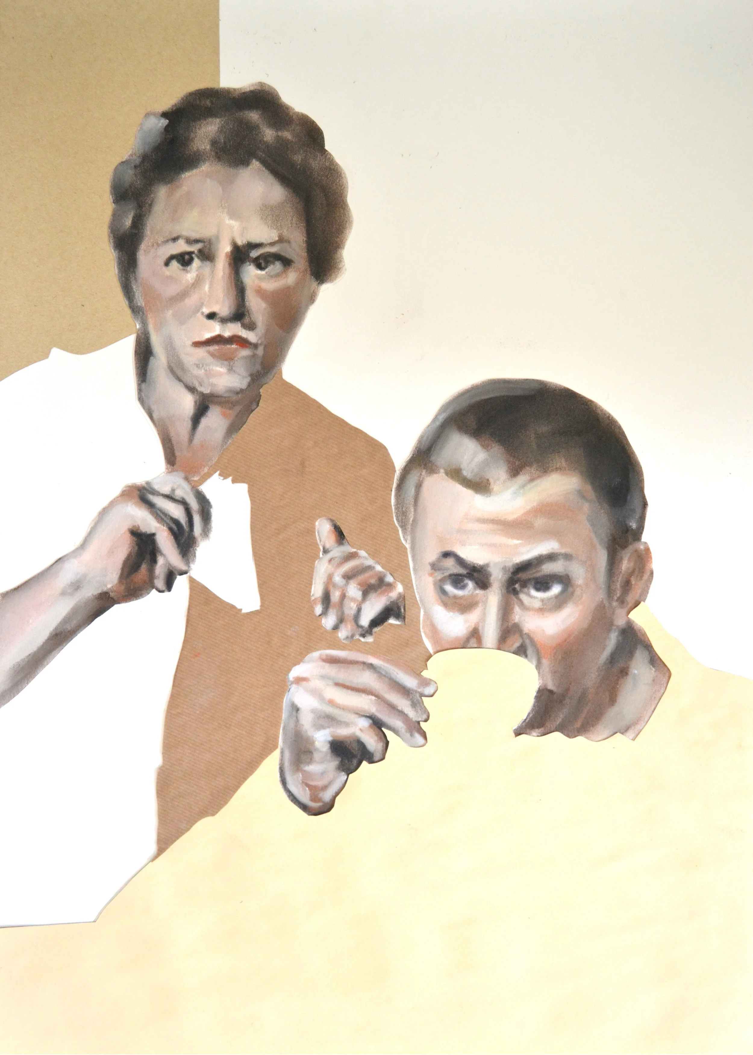 "Oh honey, come on!"

50x70 cm

pastel sobre papel