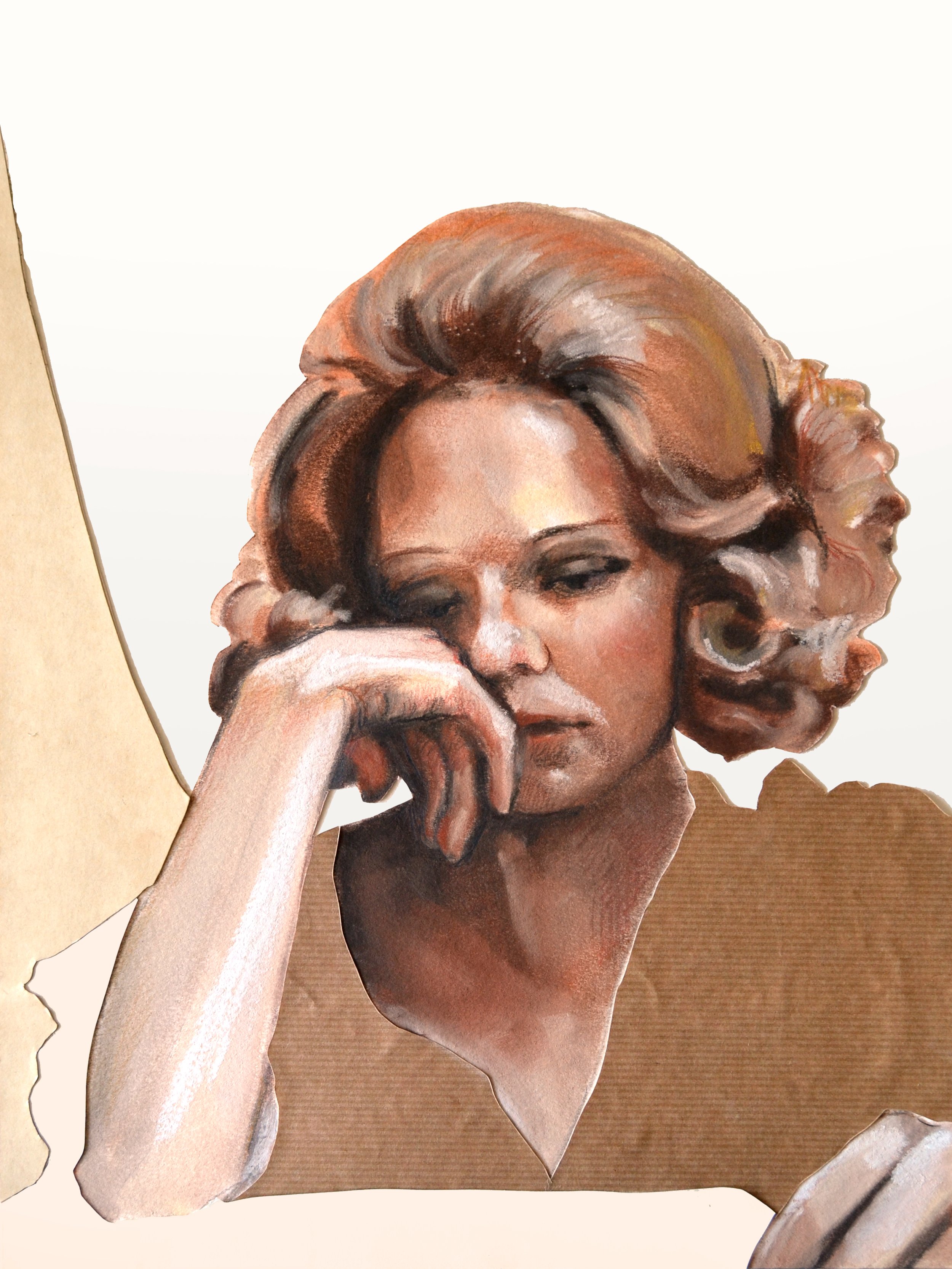 "I spent my life trying not to be careless"

30x40 cm

pastel sobre papel