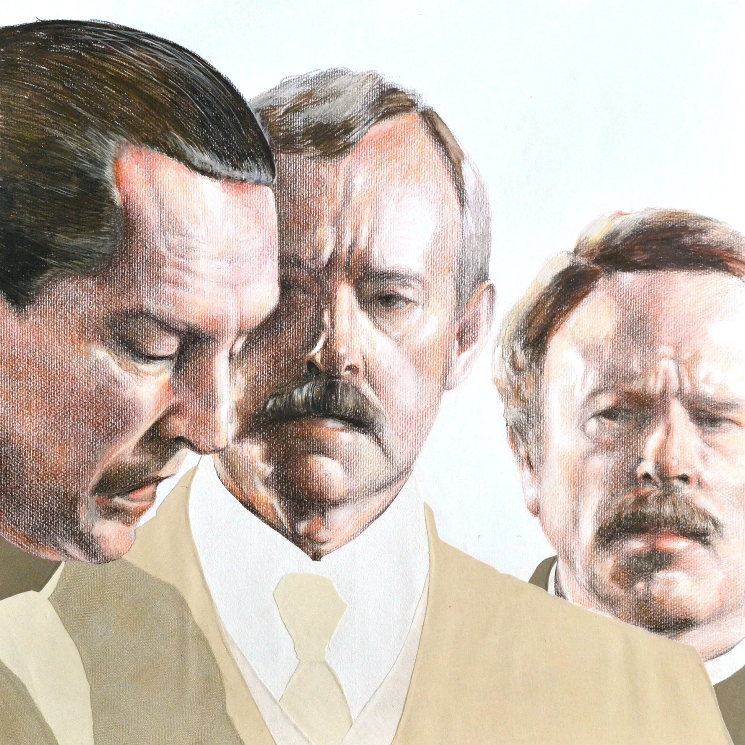 "I will not impose any further tax upon her patience and time"

71,5x71,5 cm

lápis de cor e tecido sobre papel

[coleção privada]